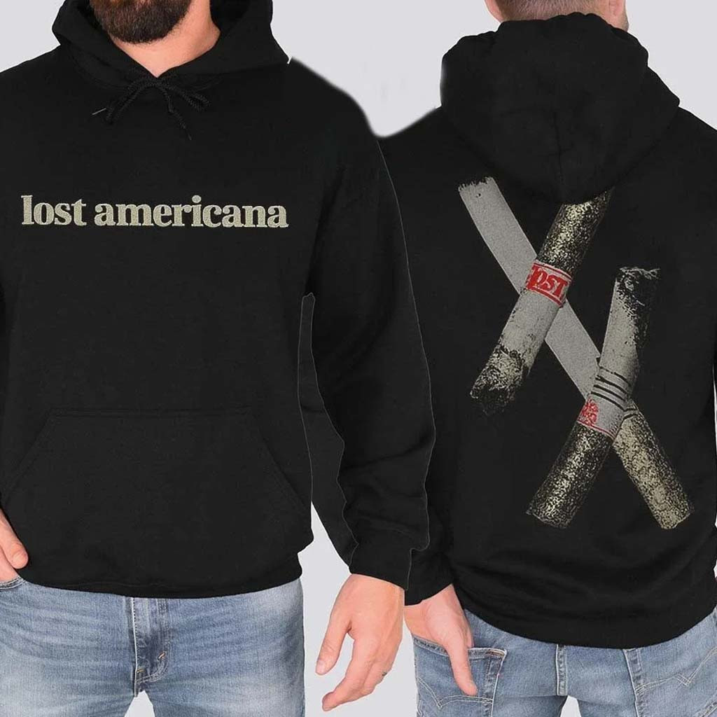 Machine Gun Kelly Merch MGK Lost Americana Tour 2025 2026 Hoodie XX Cigarettes Hoodie Gifts