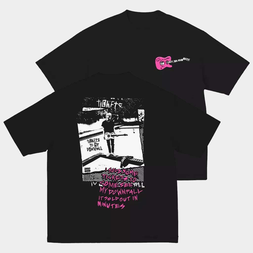 Machine Gun Kelly Merch MGK Tickets To My Downfall T-Shirt Gifts For Music Fans