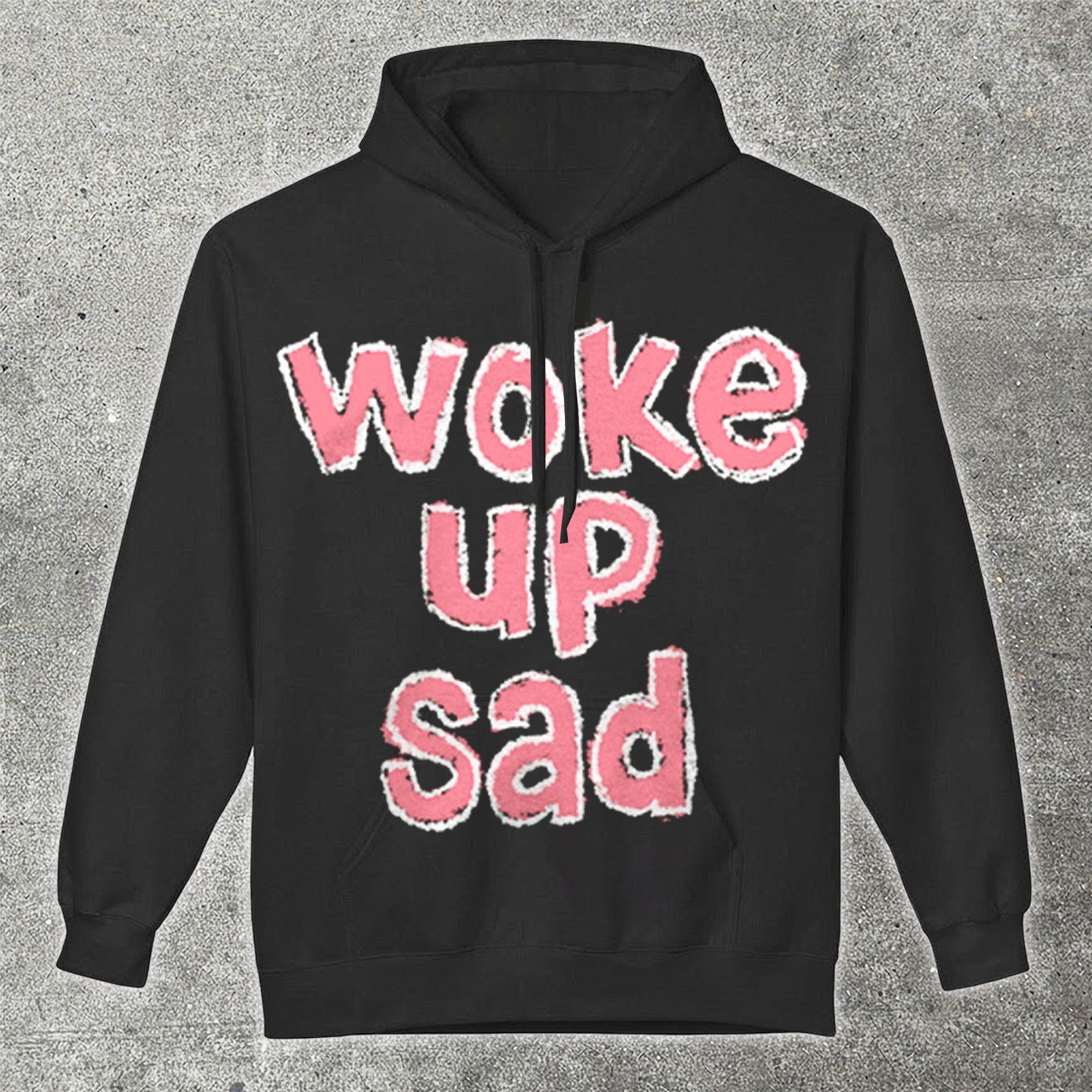 Machine Gun Kelly Woke Up Sad Pullover Hoodie MGK Fan Gear Concert Merch Best Gift For Music Fans