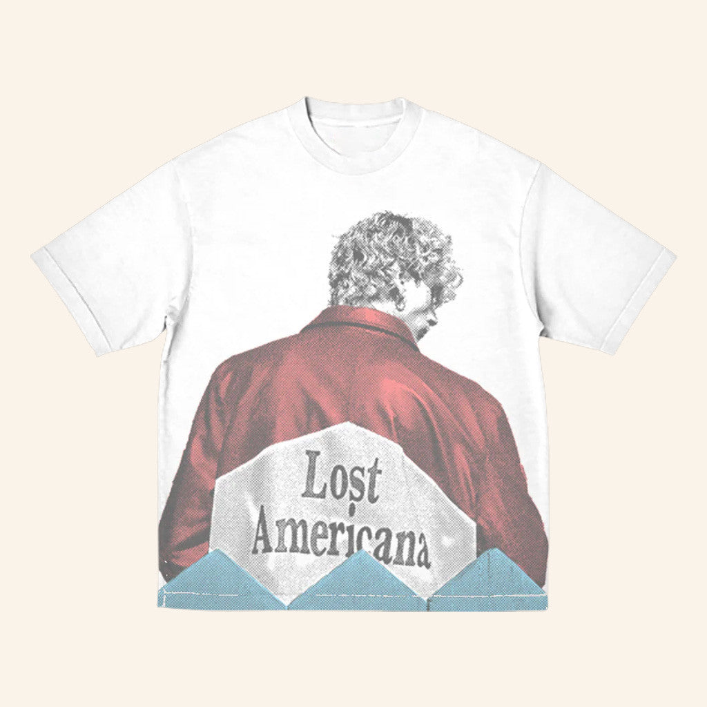 Machinegunkelly Merch Lost Americana Photo T-Shirt Gifts For Her