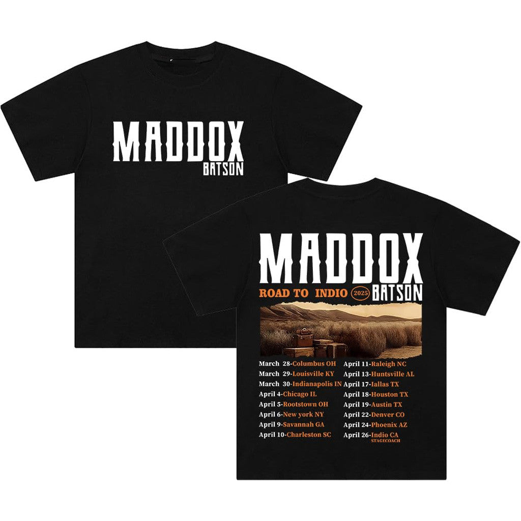 Maddox Batson Merch Tour Road To Indio T-Shirt Gifts For Boyfriend Maddox Batson Merch Tour Road To Indio T-Shirt Gifts For Boyfriend
