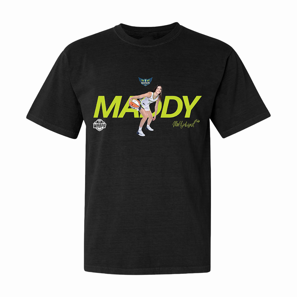 Maddy Dallas Wings Basketball T-Shirt 2026 WNBA Season Opener Clothes Game Day Gear