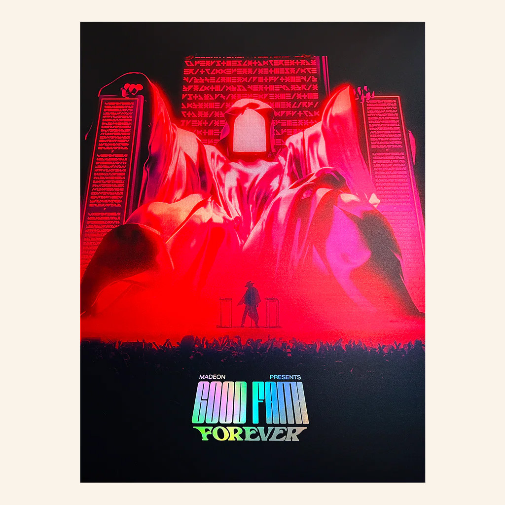 Madeon Merch Forever Holographic Poster Wall Art For Living Room Madeon Merch Forever Holographic Poster Wall Art For Living Room