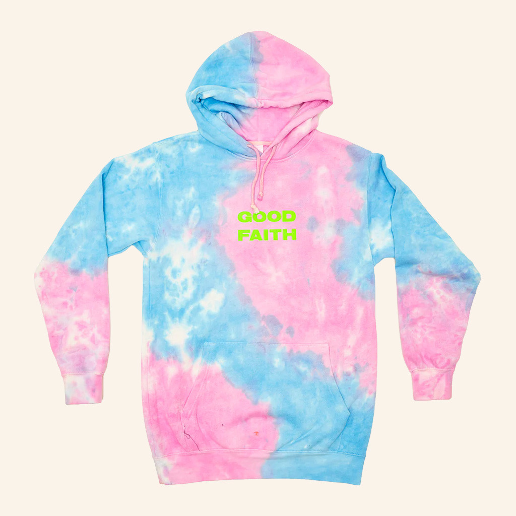 Madeon Merch Good Faith Tie Dye Hoodie Gifts For Girlfriend