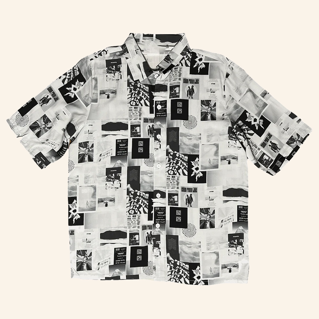 Madeon Merch Mural Button Up Shirt Unique Gifts For Music Lovers Madeon Merch Mural Button Up Shirt Unique Gifts For Music Lovers