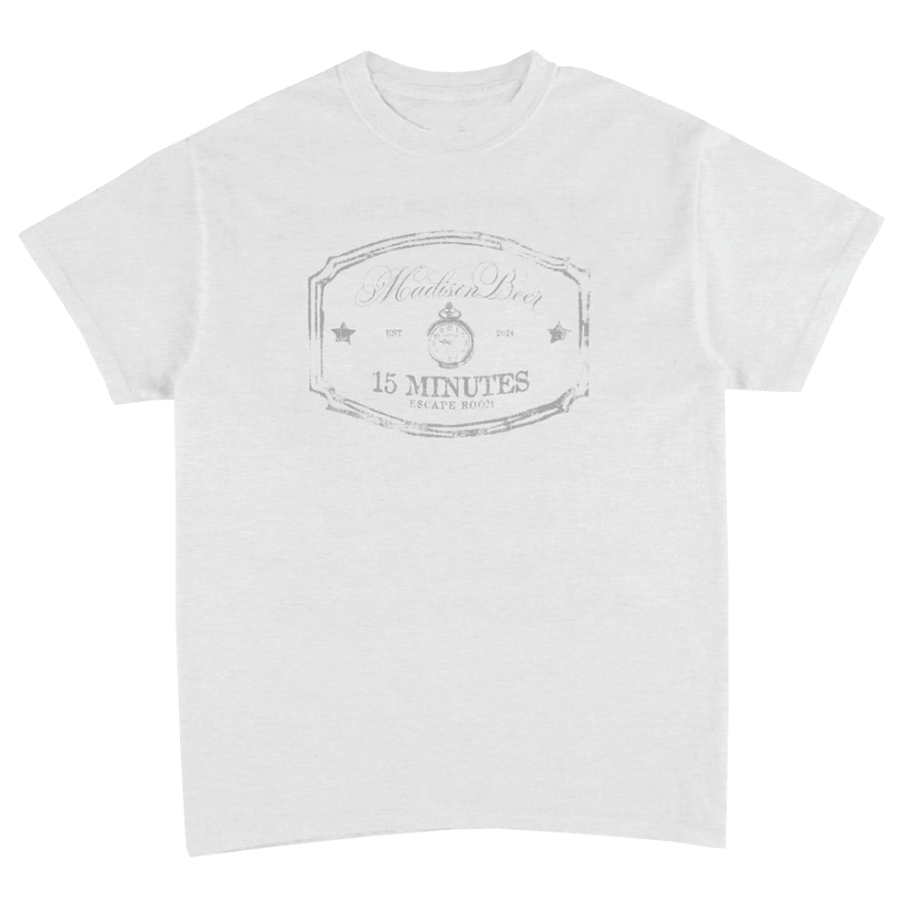 Madison Beer Merch 15 Minutes Logo T-Shirt Gifts For Music Fans Father's Day Gift for Husband Madison Beer Merch 15 Minutes Logo T-Shirt Gifts For Music Fans Father's Day Gift for Husband