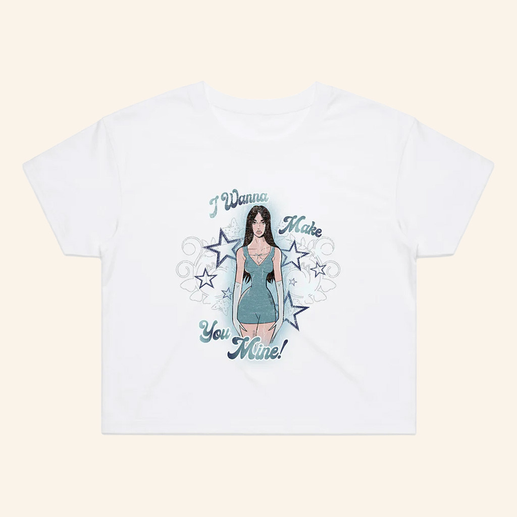 Madison Beer Merch I Wanna Make You Mine Cropped T-Shirt Best Gifts For Daughter Madison Beer Merch I Wanna Make You Mine Cropped T-Shirt Best Gifts For Daughter