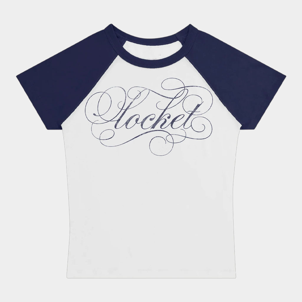 Madison Beer Merch Locket Angel Wings Raglan Baby Tee Gifts For Girlfriend