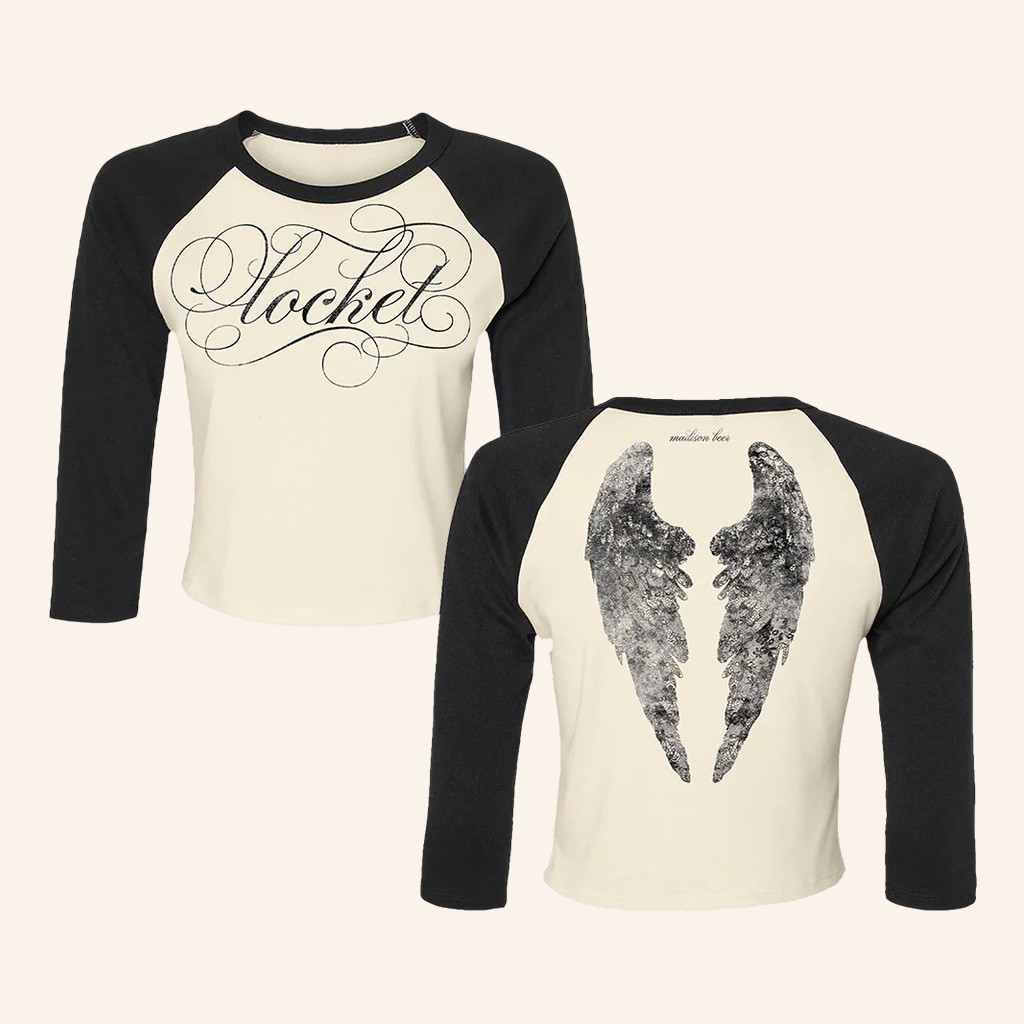 Madison Beer Merch Locket Long Sleeve T-Shirt Gift Ideas For Music Lovers