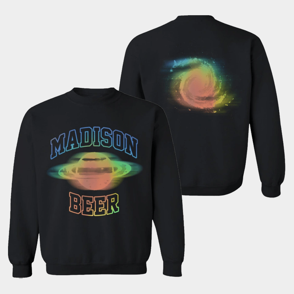 Madison Beer Merch Madison Beer Rainbow Sweatshirt Birthday Gift For Him