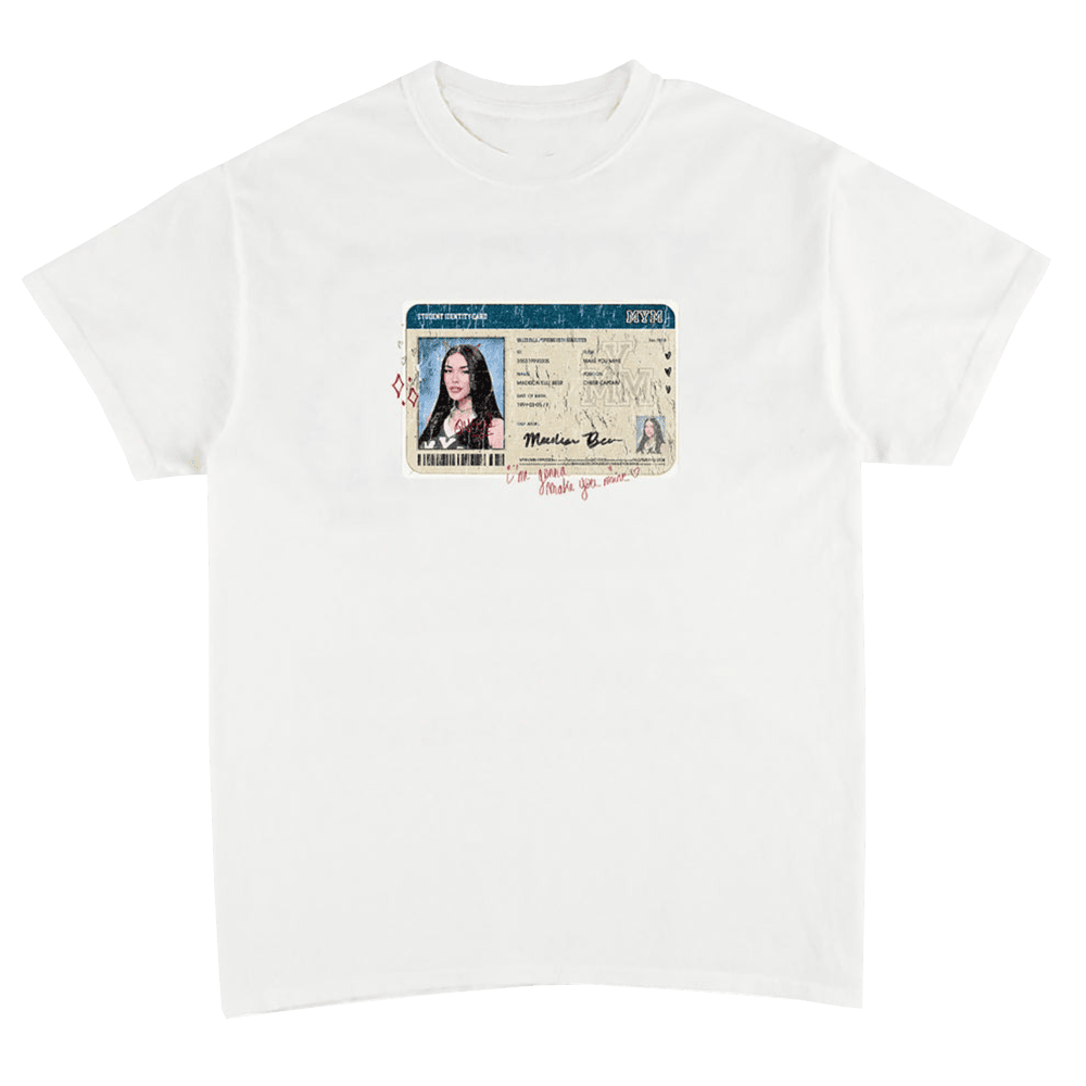 Madison Beer Merch Make You Mine School ID T-Shirt Gifts For Music Fans Madison Beer Merch Make You Mine School ID T-Shirt Gifts For Music Fans