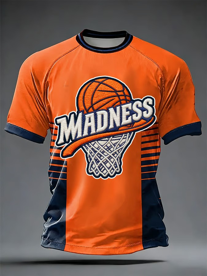 Madness Basketball Jersey T-Shirt March Madness Fan Gear Sports Apparel Gift For NCAA Fans
