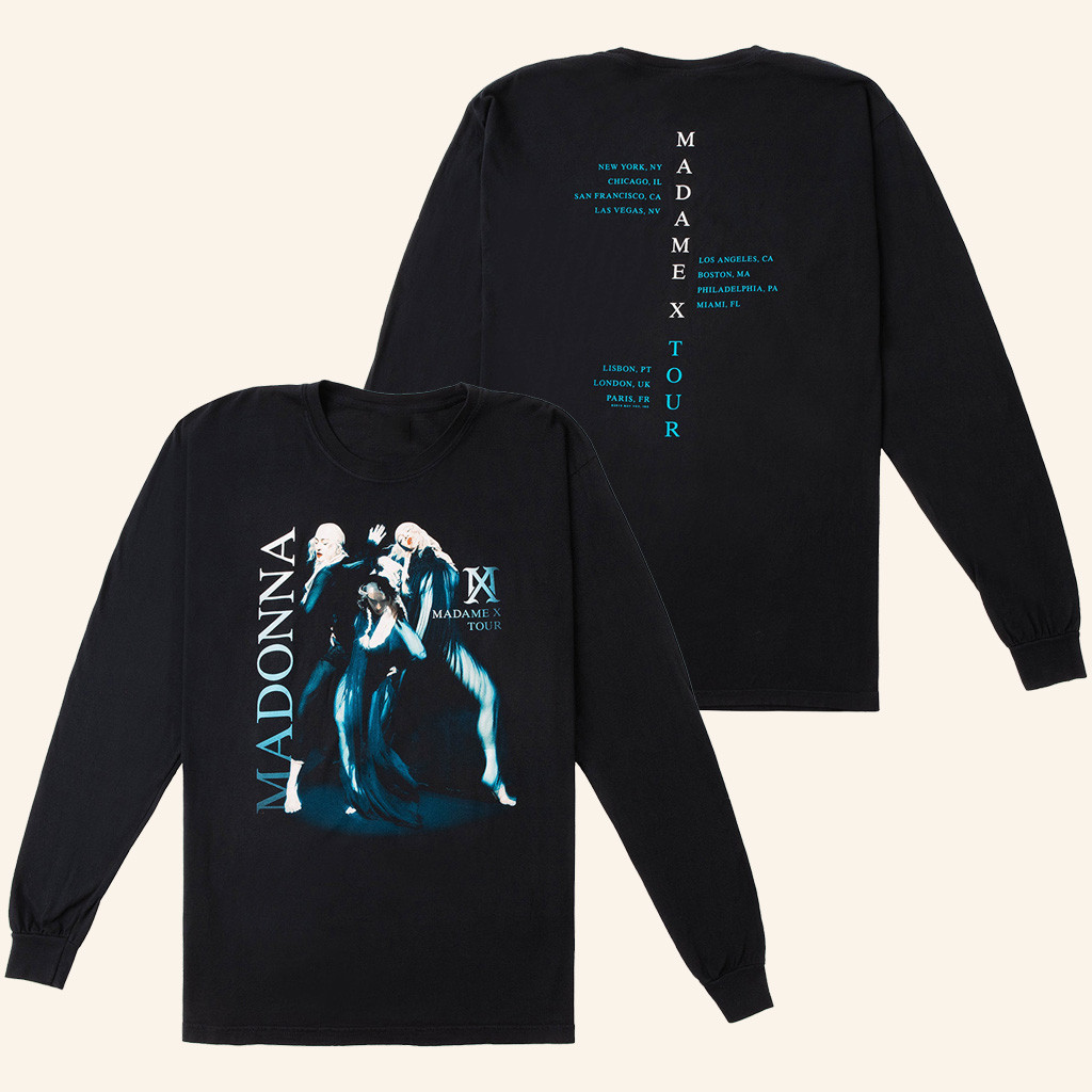 Madonna Merch Dancing Madonna Long Sleeve Shirt Good Christmas Gifts For Friend