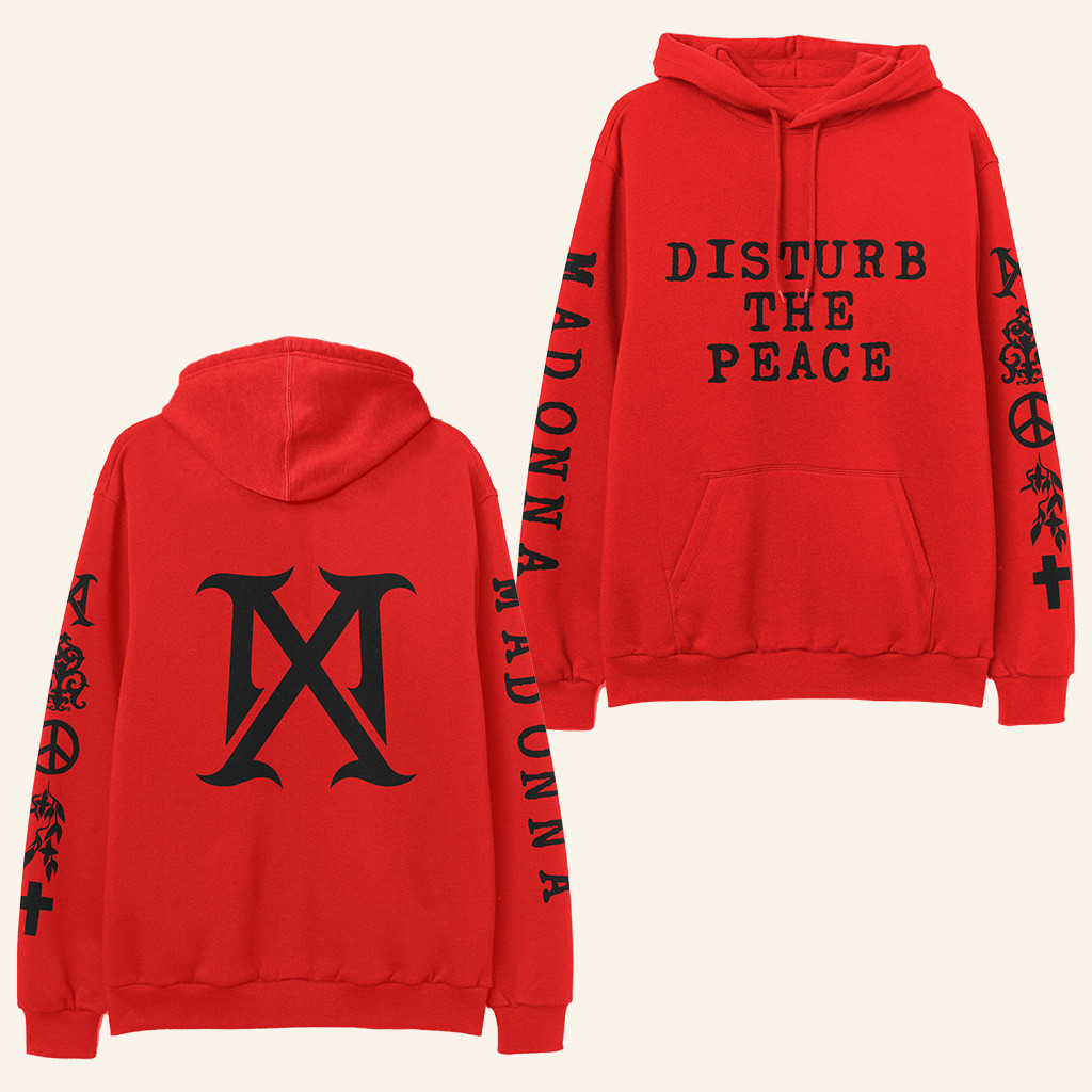 Madonna Merch Disturb The Peace Hoodie Christmas Gifts For Boyfriend Madonna Merch Disturb The Peace Hoodie Christmas Gifts For Boyfriend