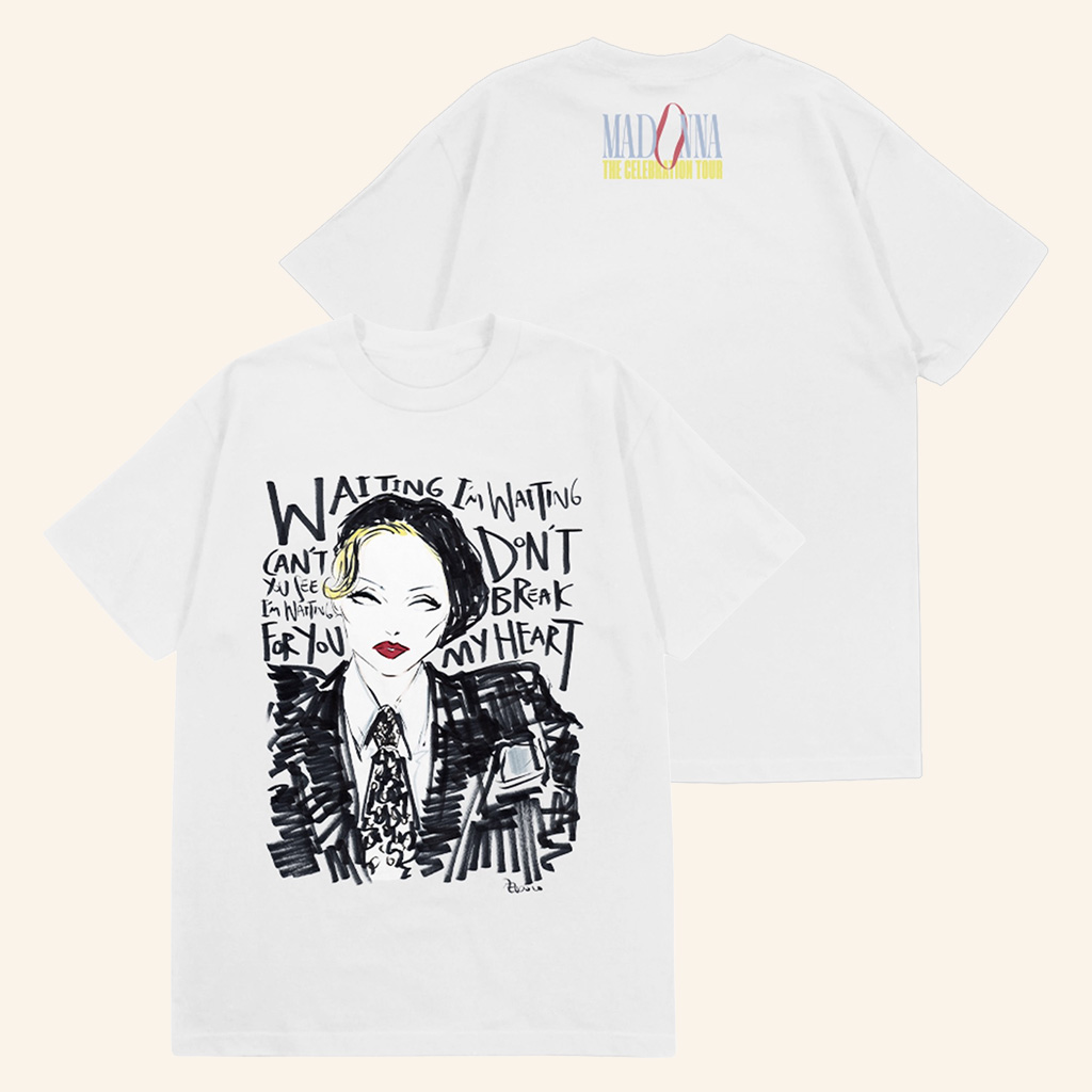 Madonna Merch Don't Break My Heart White T-Shirt Christmas Gifts For Him Madonna Merch Don't Break My Heart White T-Shirt Christmas Gifts For Him