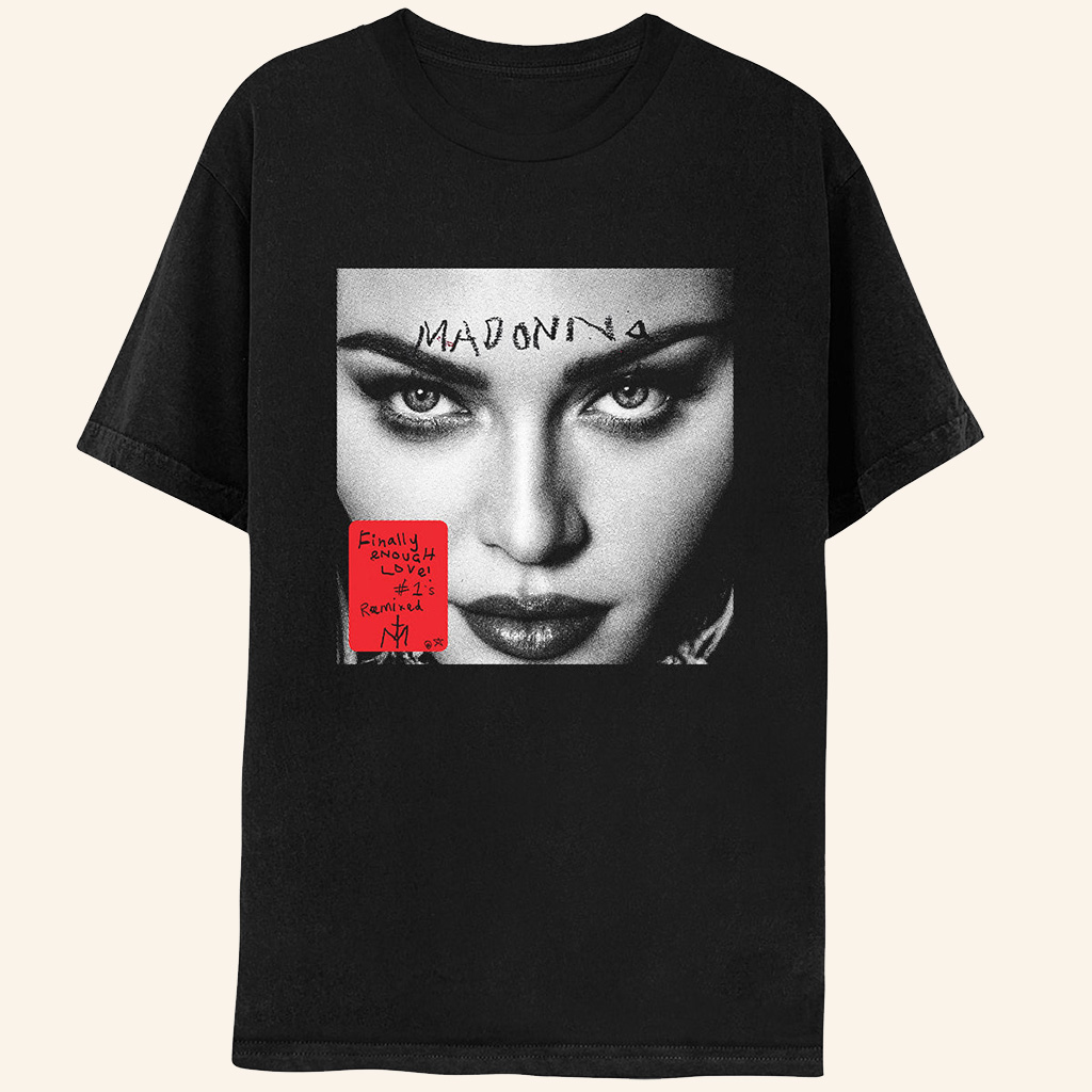 Madonna Merch Finally Enough Love T-Shirt Christmas Presents For Boyfriend