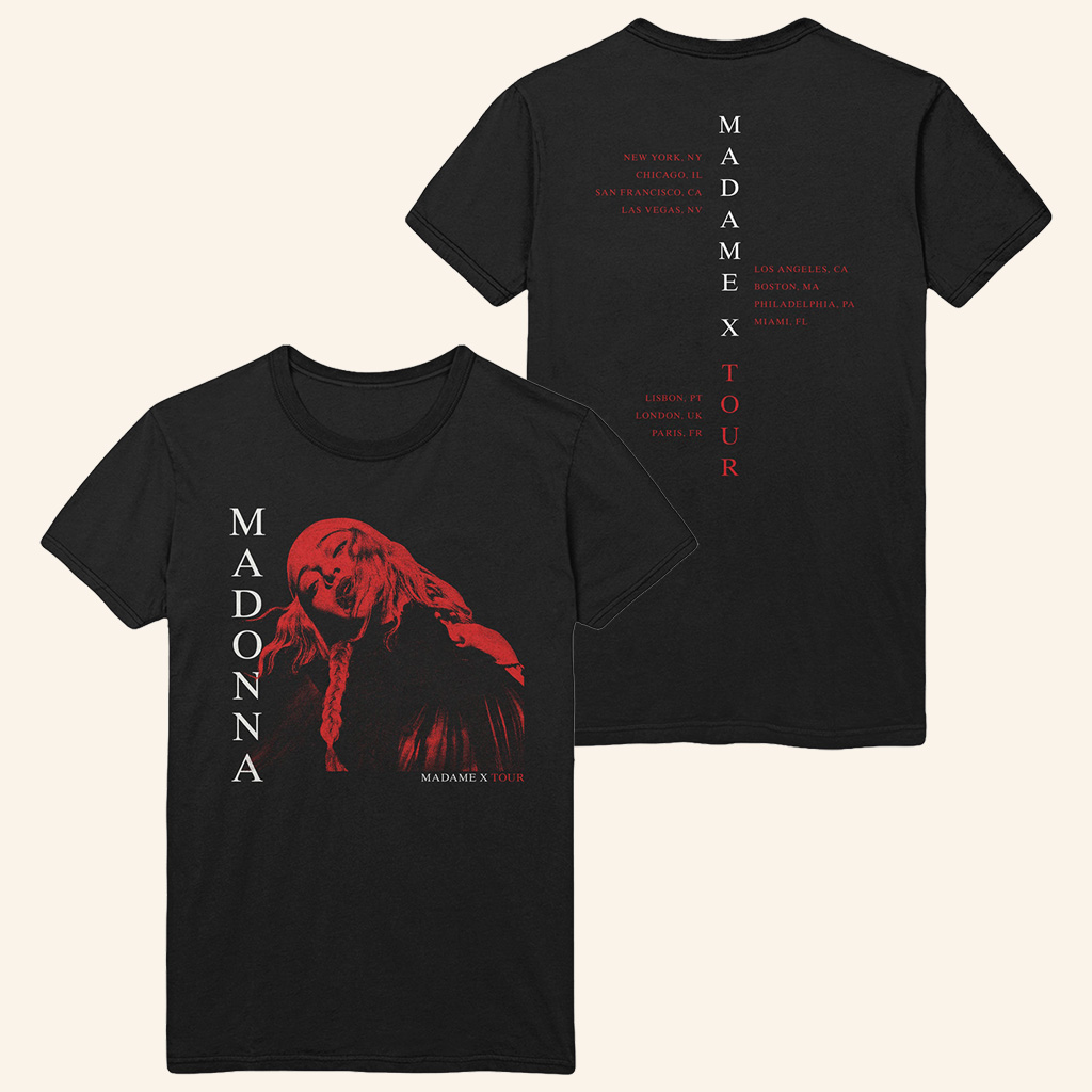 Madonna Merch I Rise Photo T-Shirt Christmas Present Ideas For Him Madonna Merch I Rise Photo T-Shirt Christmas Present Ideas For Him