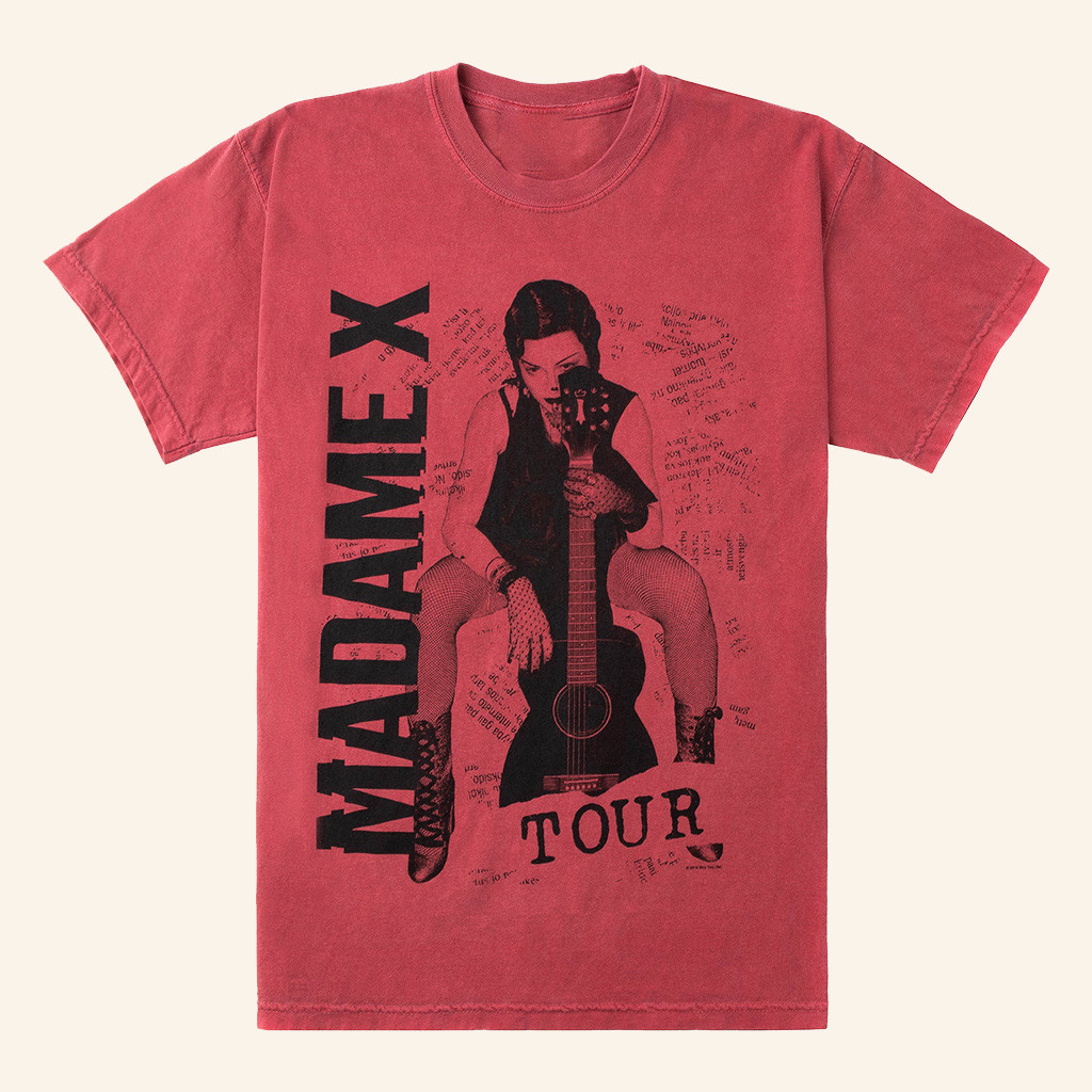 Madonna Merch Madame X Tour T-Shirt Christmas Gift Ideas For Friend Madonna Merch Madame X Tour T-Shirt Christmas Gift Ideas For Friend