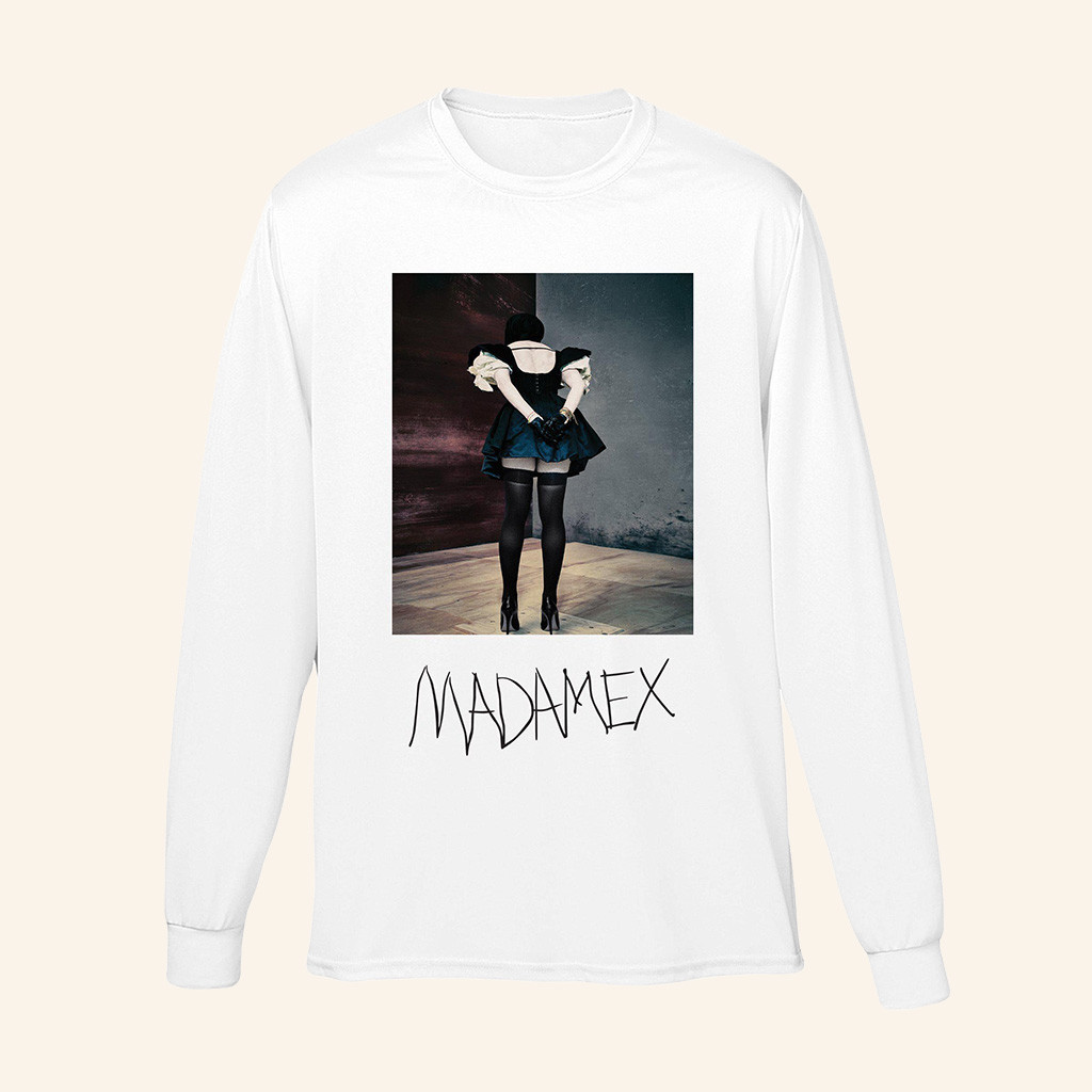 Madonna Merch Madonna Backside Long Sleeve Shirt Friend Christmas Gift Ideas Madonna Merch Madonna Backside Long Sleeve Shirt Friend Christmas Gift Ideas