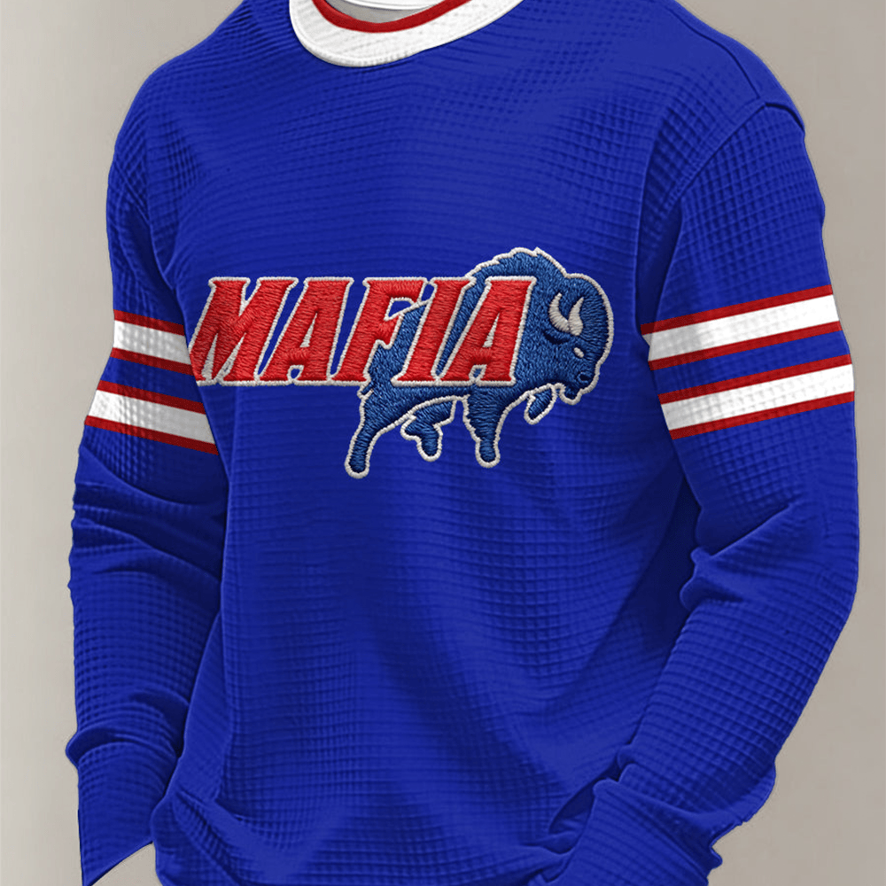 Mafia Bills Football Long Sleeve Shirt Buffalo Bills Apaprel Football Present Ideas