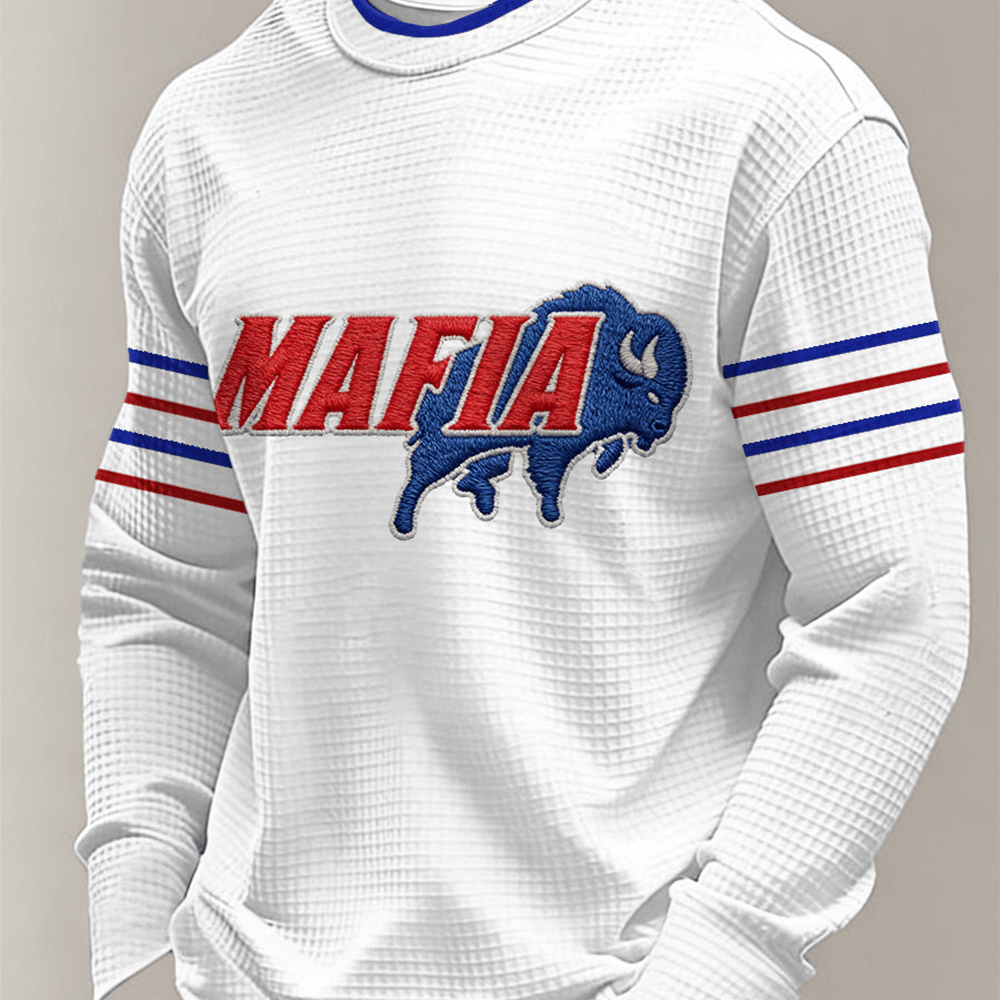 Mafia Football Long Sleeve Shirt Game Day Buffalo Bills Apparel Gift Ideas For Footballers