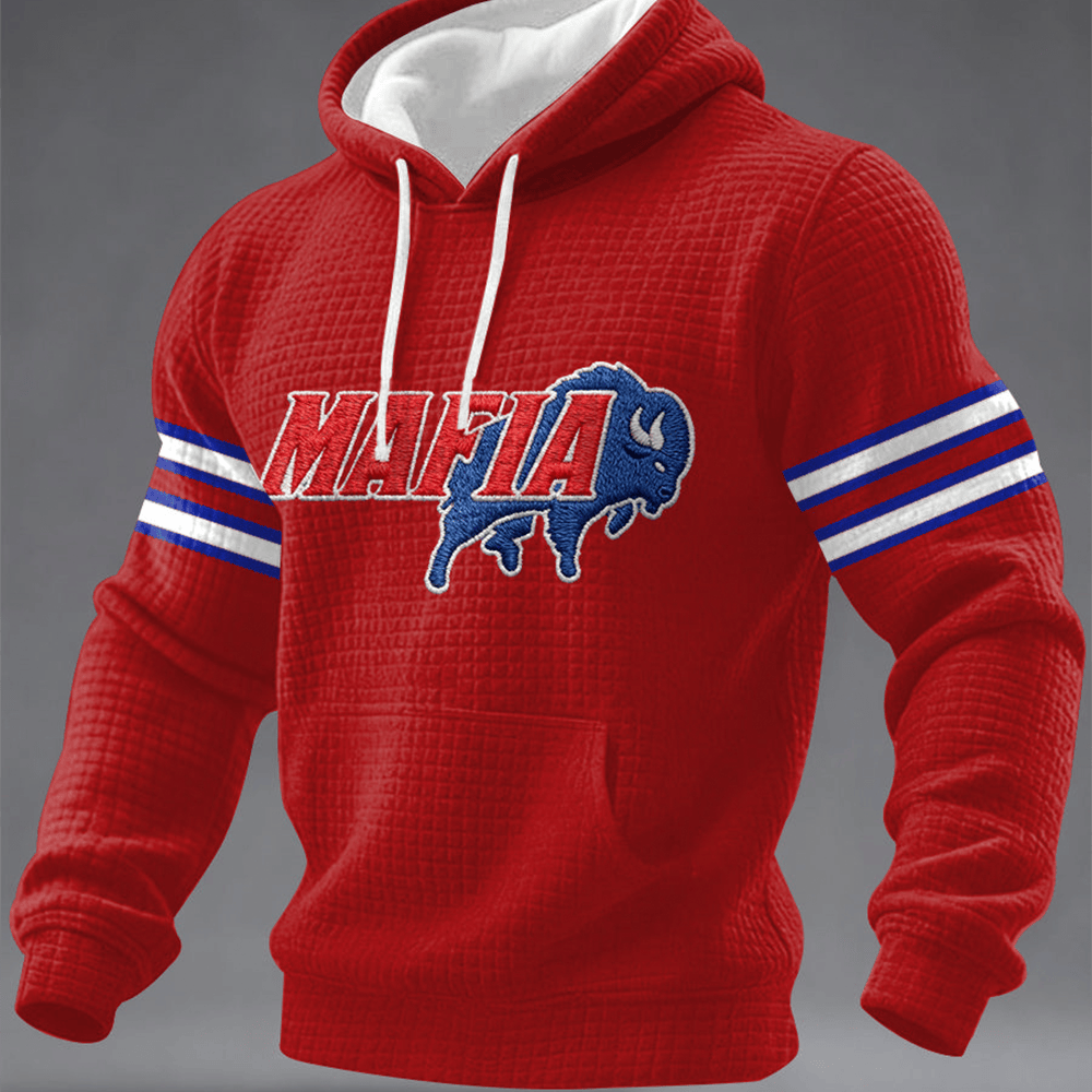 Mafia Game Day Hoodie Football Hooded Swratshirt Gift Ideas For Buffalo Bills Lovers