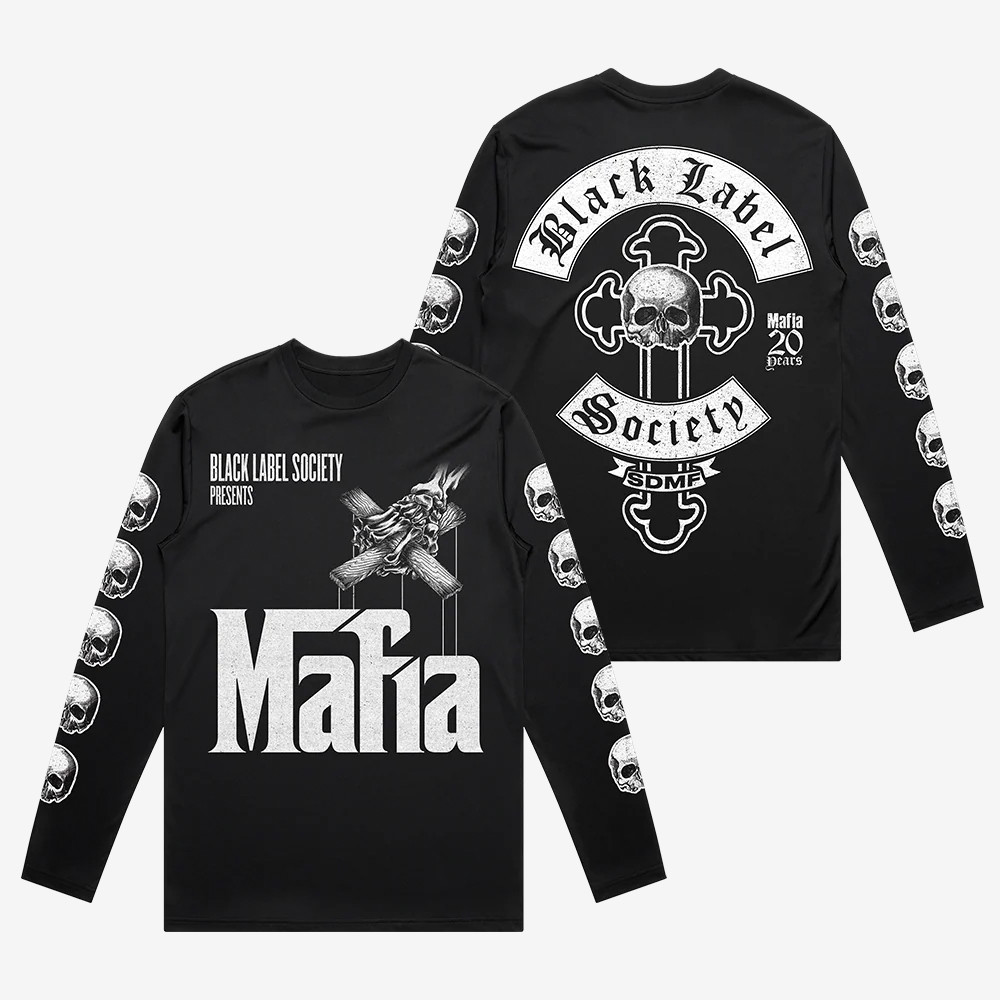 Mafia SDMF 20 Years Anniversary Long Sleeve Shirt Black Label Society Clothing Fan Gift Ideas