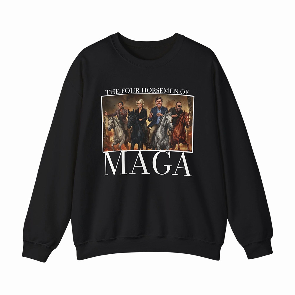 MAGA Four Horsemen Candace Owens Sweatshirt Candace Owens Apparel Gift Idea For Her