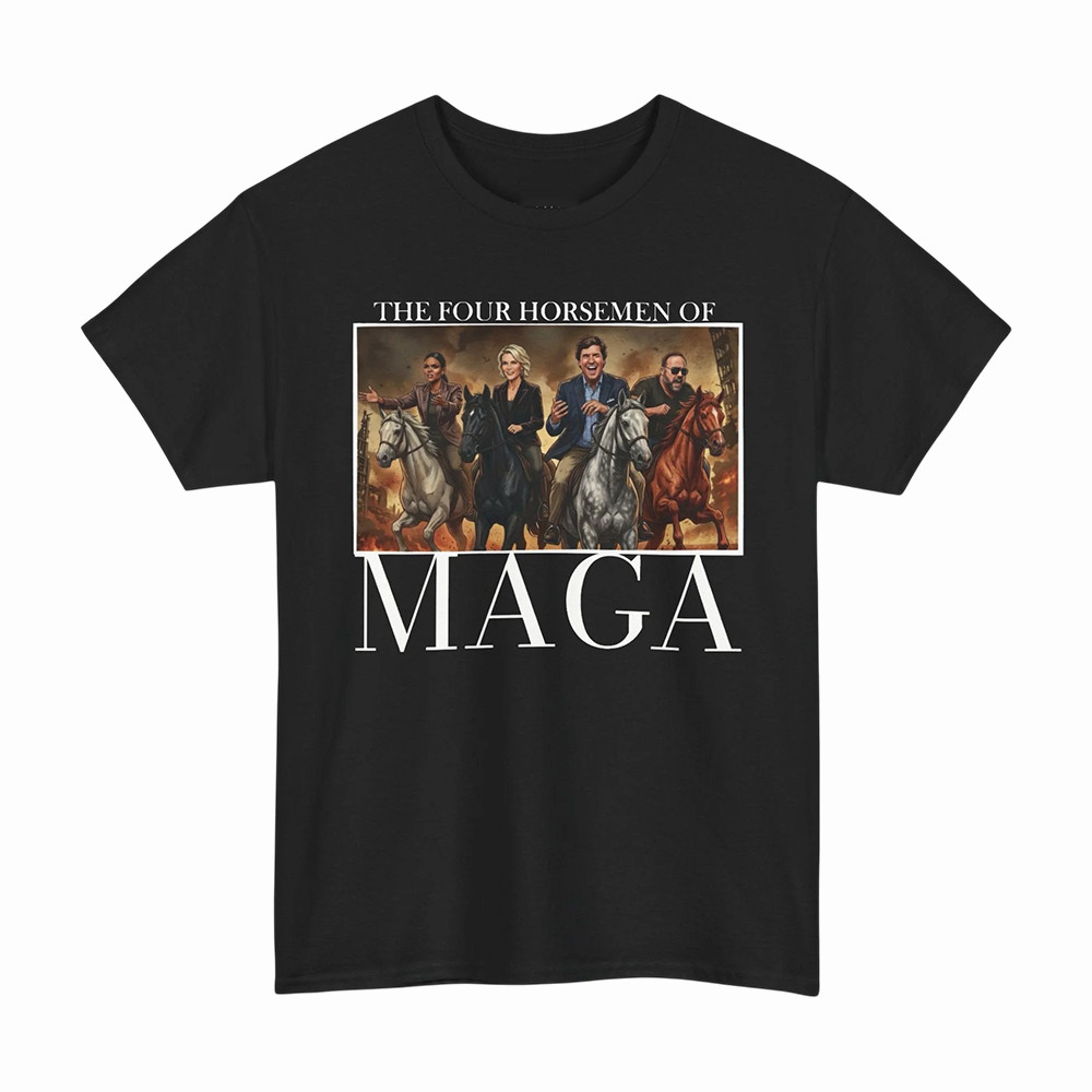 MAGA Four Horsemen Candace Owens T-Shirt Political Tee Candace Owens Fans Gift