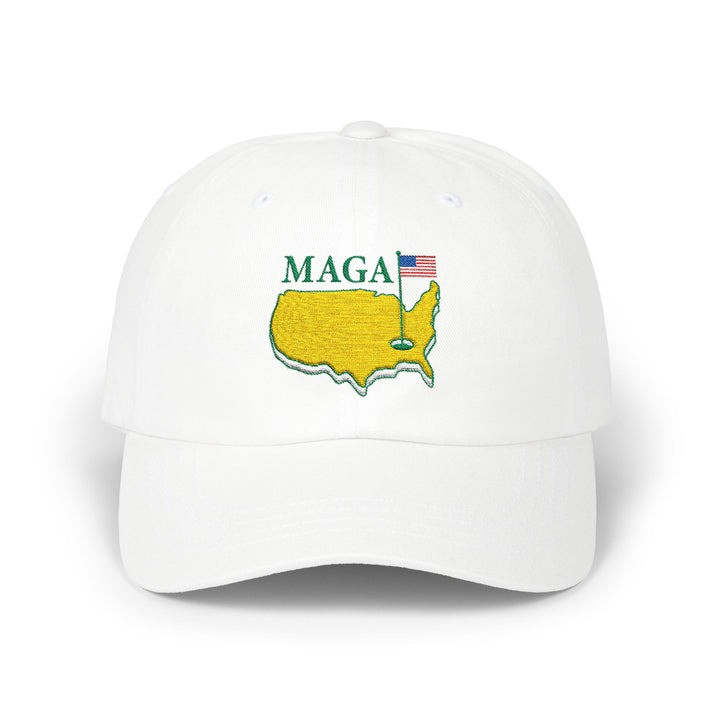 MAGA Golf Map Hat The Master Tournament Trump MAGA Ball Hat Classic Dad Cap Gifts