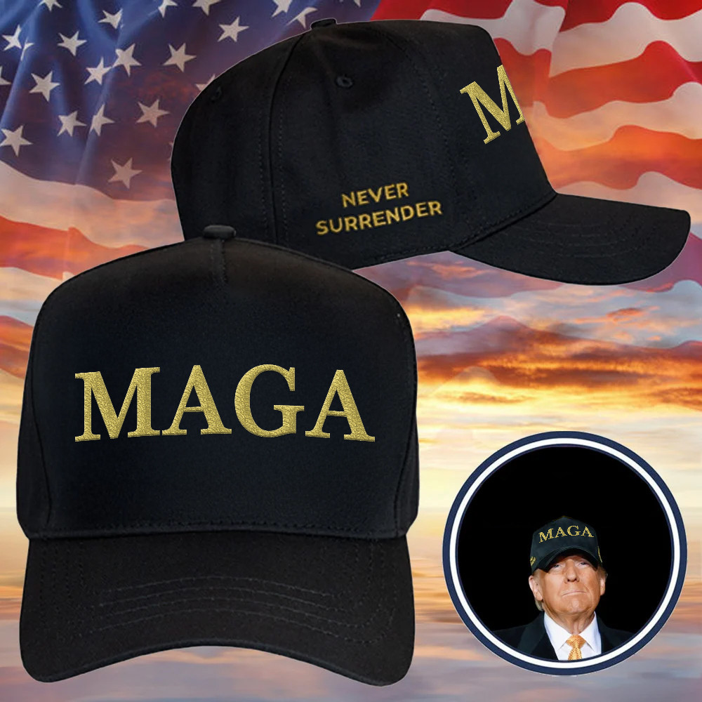 MAGA Hat DTrump Make America Great Again Black Hat
