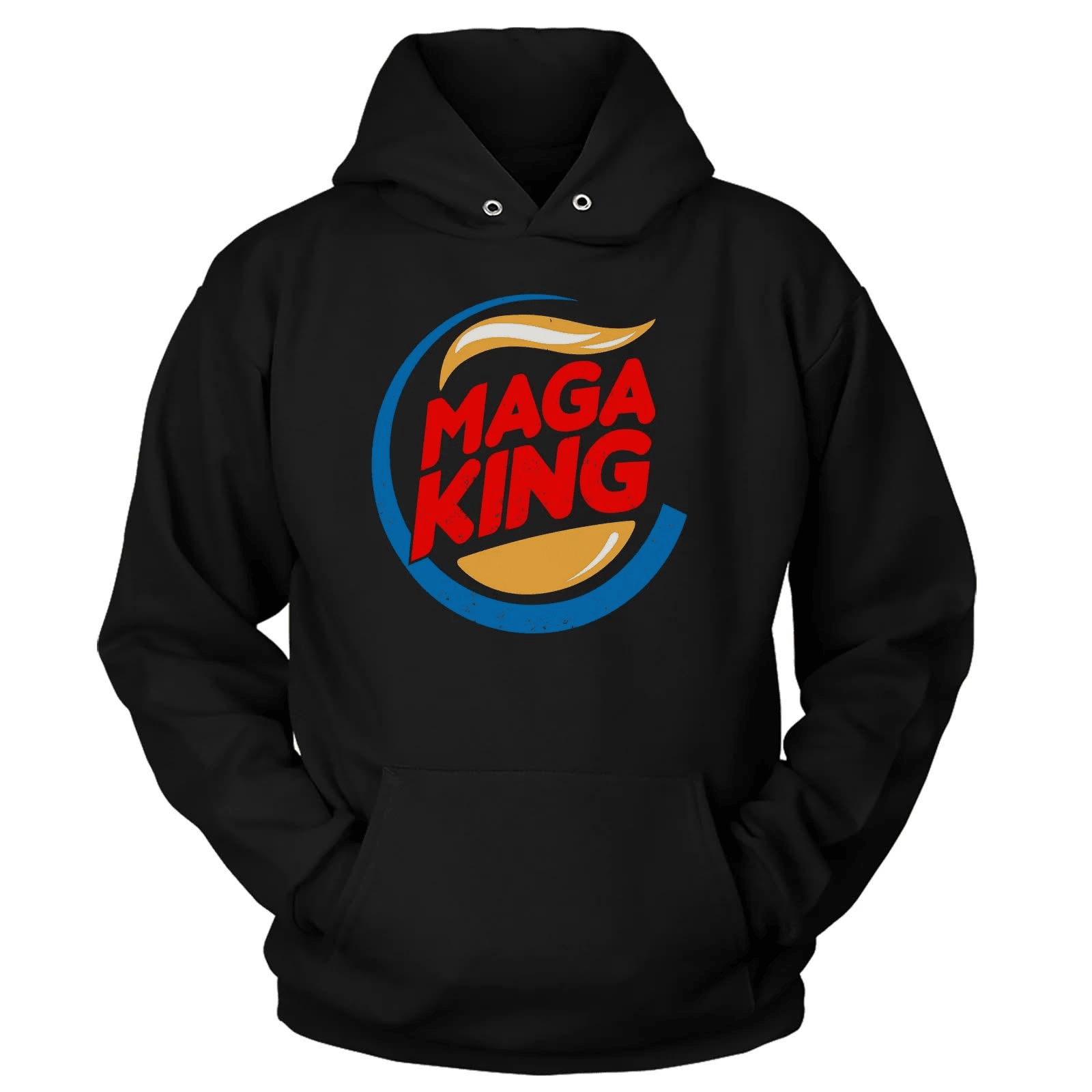 MAGA King Hoodie Donald Trump President Hoodie US Pride Gift for Republican