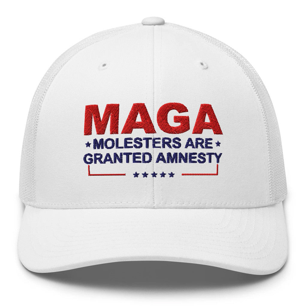 MAGA Molesters Are Granted Amnesty Hat Gift Ideas For Dad