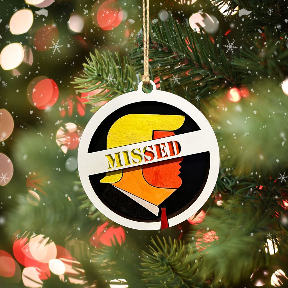 Magadonald Ornament I'm Lovin' It Trump 2024 Christmas Tree Ornament