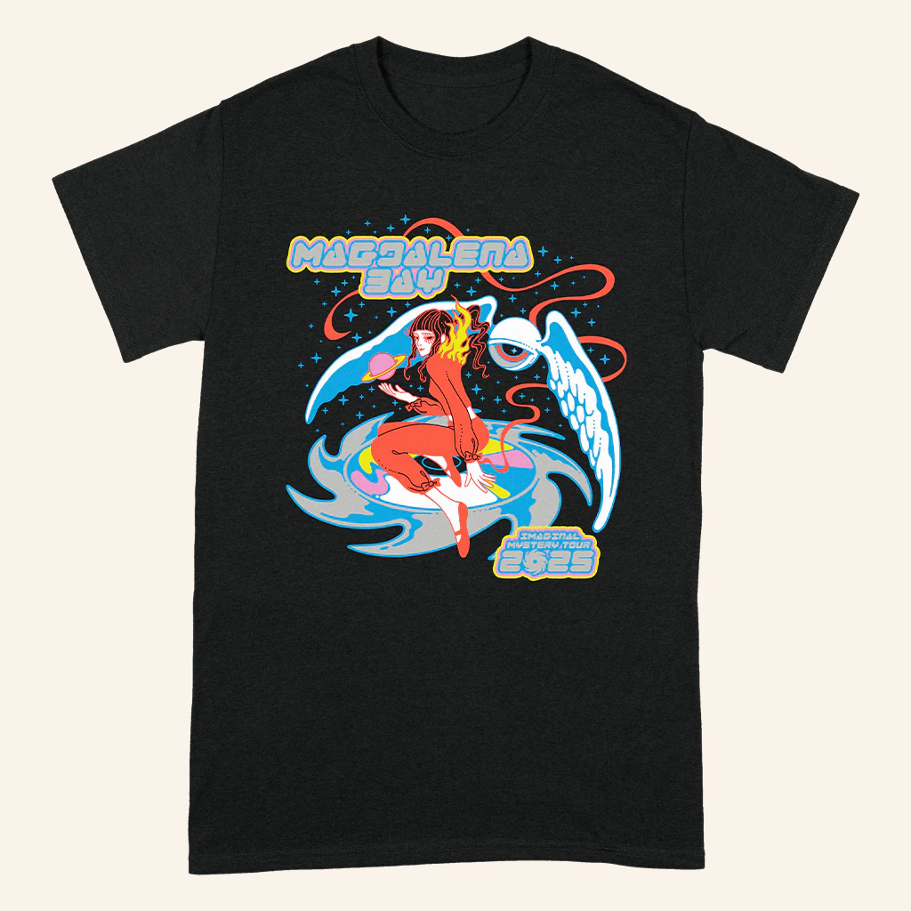 Magdalena Bay Merch Angel Imaginal Mystery Tour 2025 T-Shirt Gifts For Music Fans