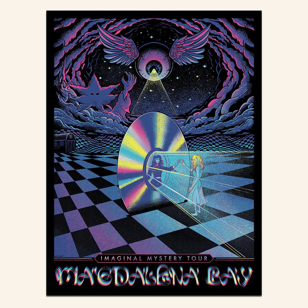 Magdalena Bay Merch Imaginal Mystery Tour Poster Wall Art Decor Gifts For Music Fans