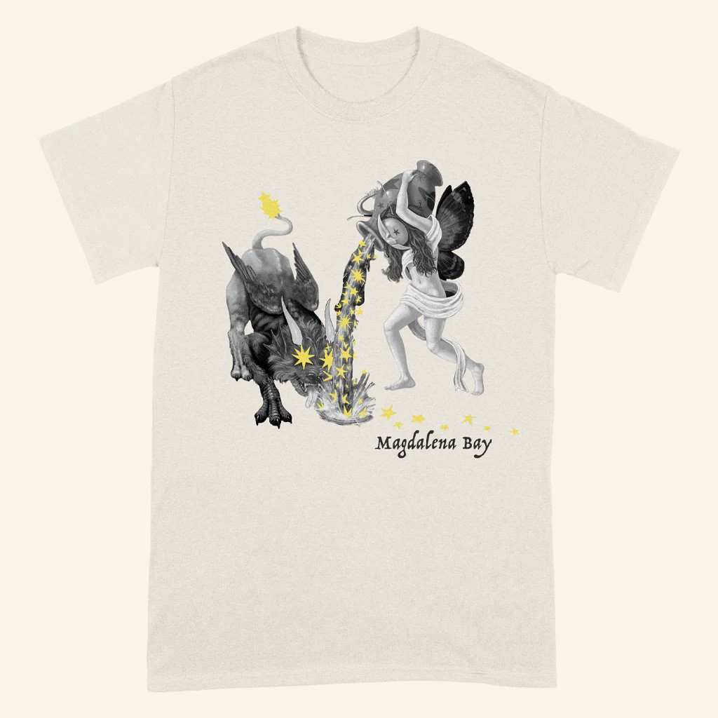 Magdalena Bay Merch Star Eyes T-Shirt Music Lover Gift Ideas For Him