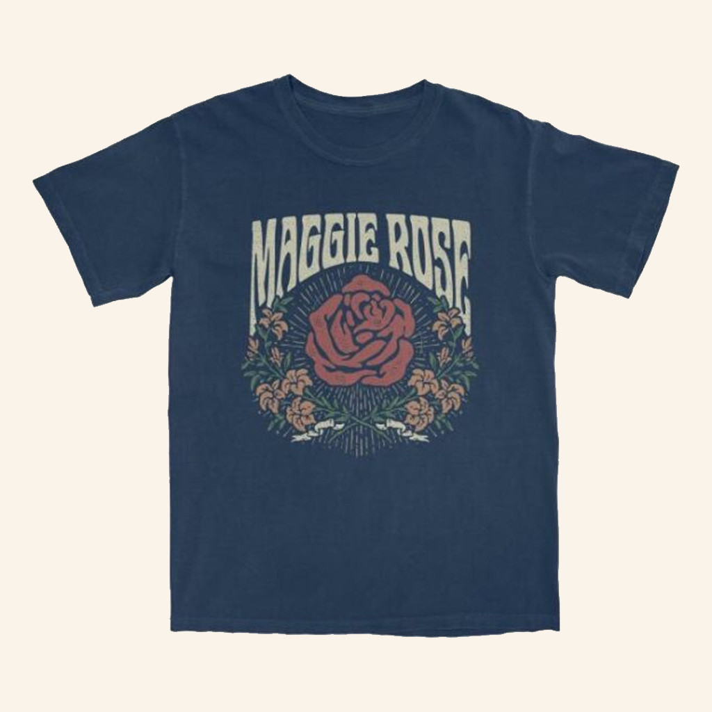 Maggie Rose Merch Rose T-Shirt Christmas Present Ideas For Him Maggie Rose Merch Rose T-Shirt Christmas Present Ideas For Him