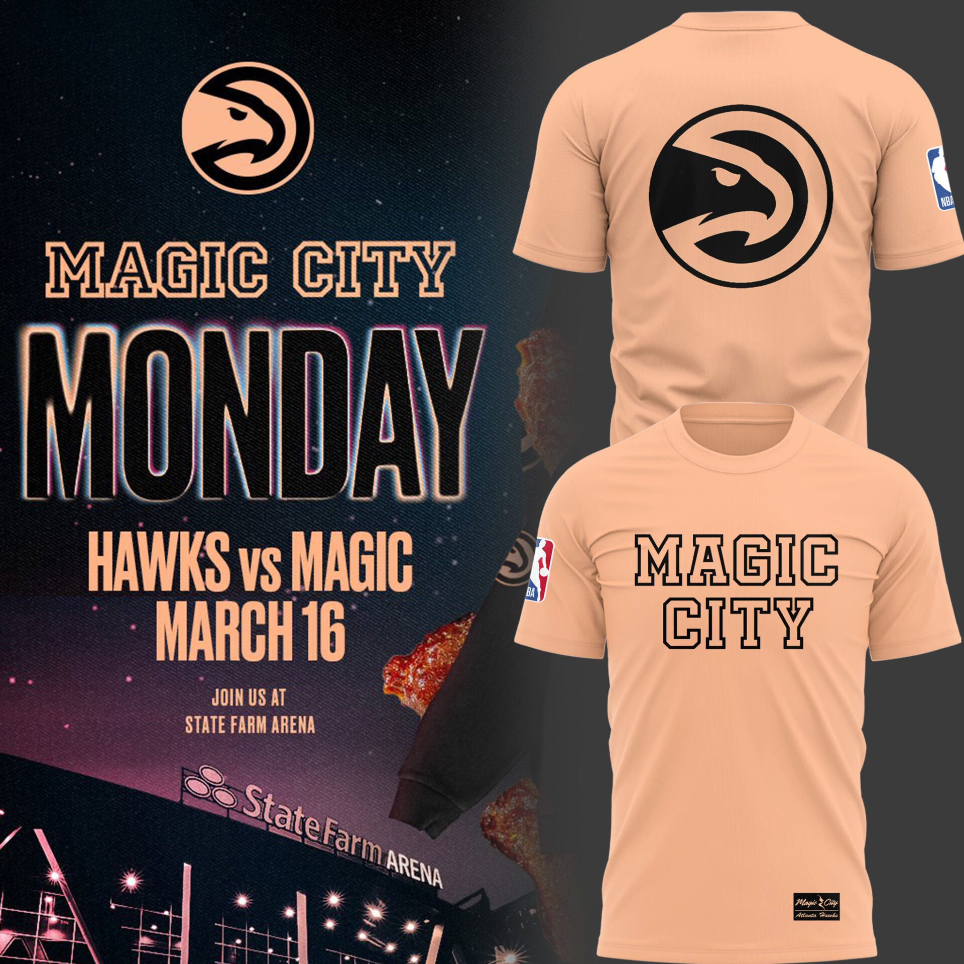 Magic City Monday Atlanta Hawks T-Shirt Basketball Clothes Atlanta Hawks Lover Gift