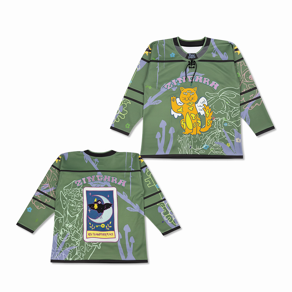 Magic Garden Zingara Hockey Jersey Zingara Apparel Music Lover Gift For Girlfriend