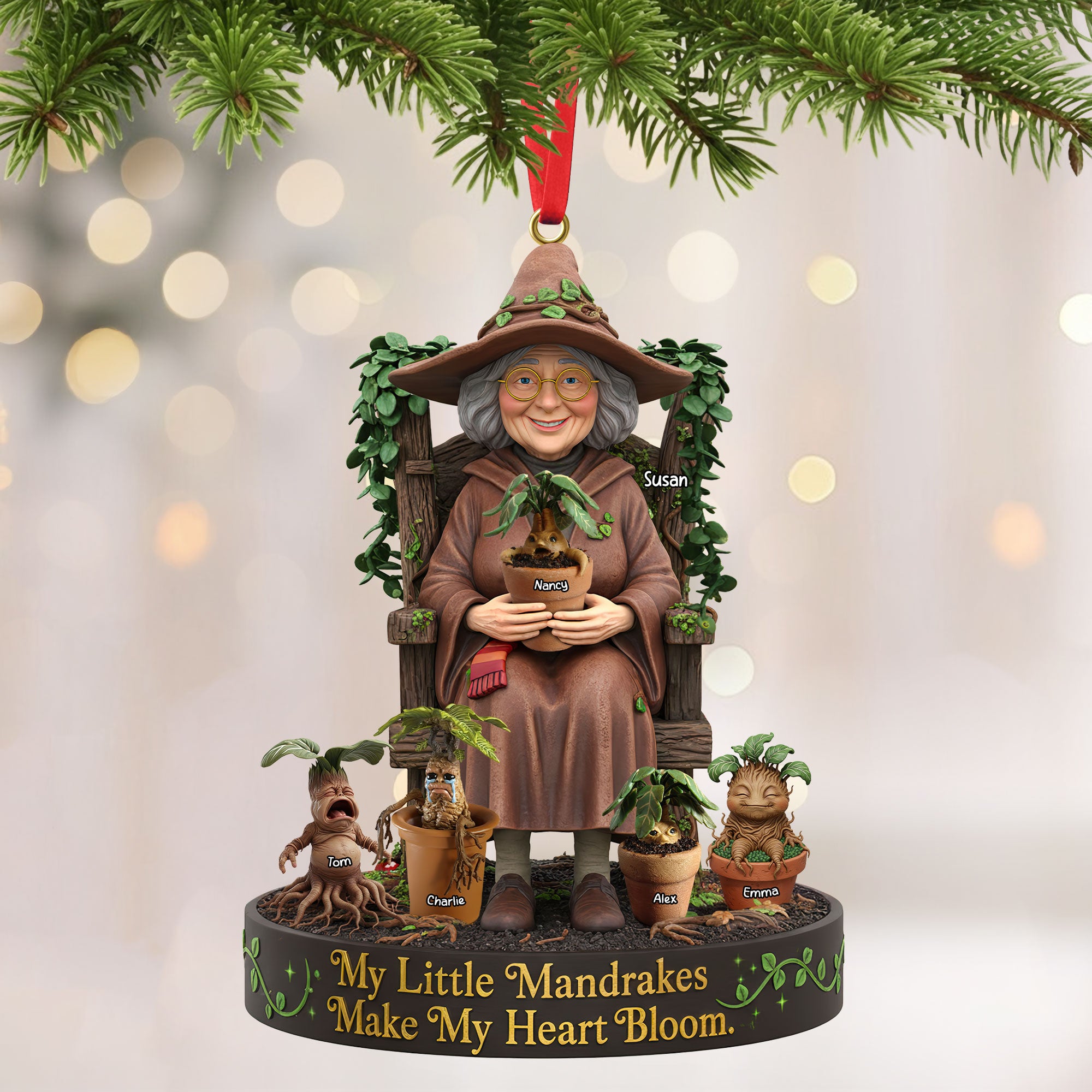 Magical Grandma Ornament - Personalized Gift For Grandma Christmas Ornament - Christmas Ornament Gift Idea Magical Grandma Ornament - Personalized Gift For Grandma Christmas Ornament - Christmas Ornament Gift Idea