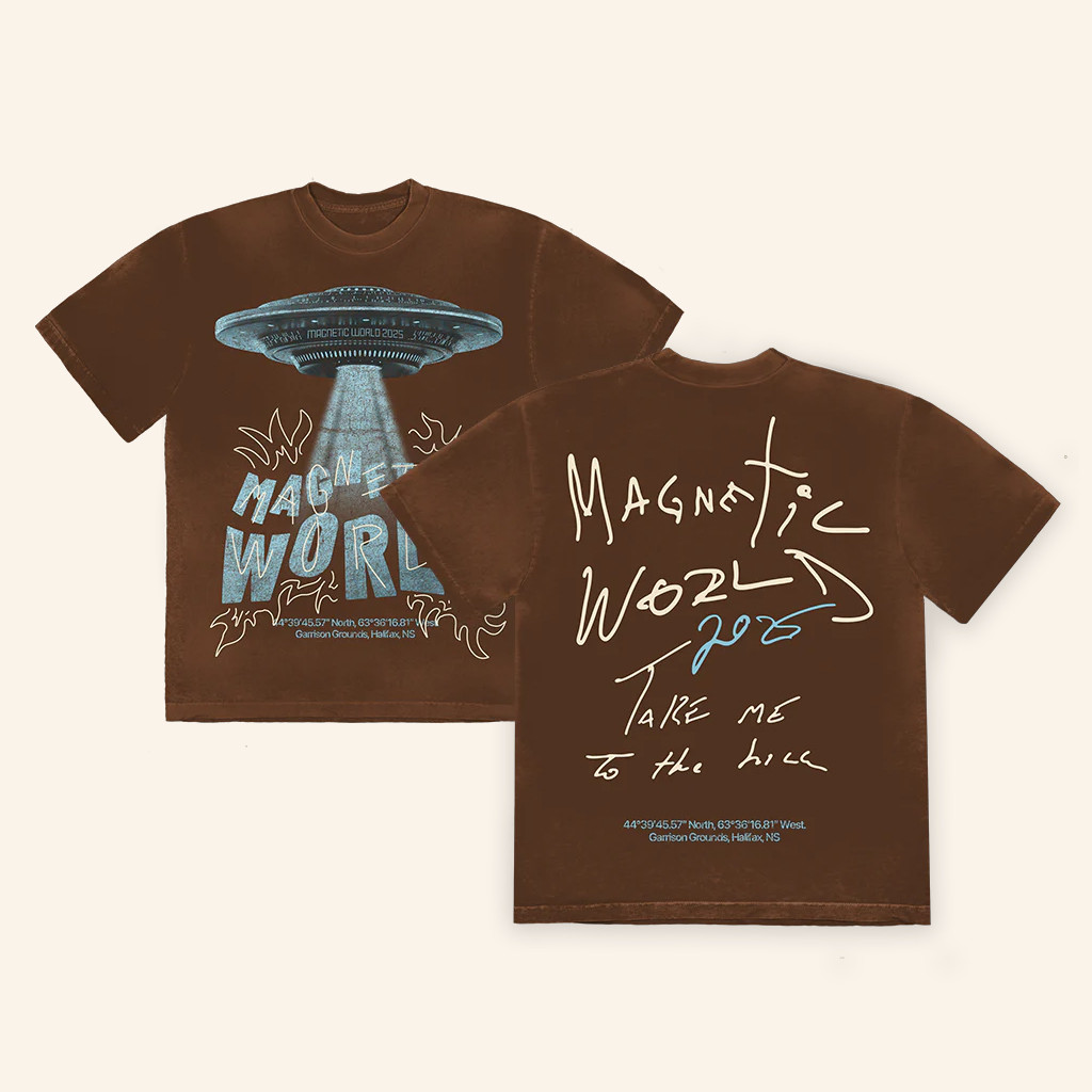 Magnetic World Merch Magnetic World 2025 T-Shirt Music Related Gifts For Guys Magnetic World Merch Magnetic World 2025 T-Shirt Music Related Gifts For Guys