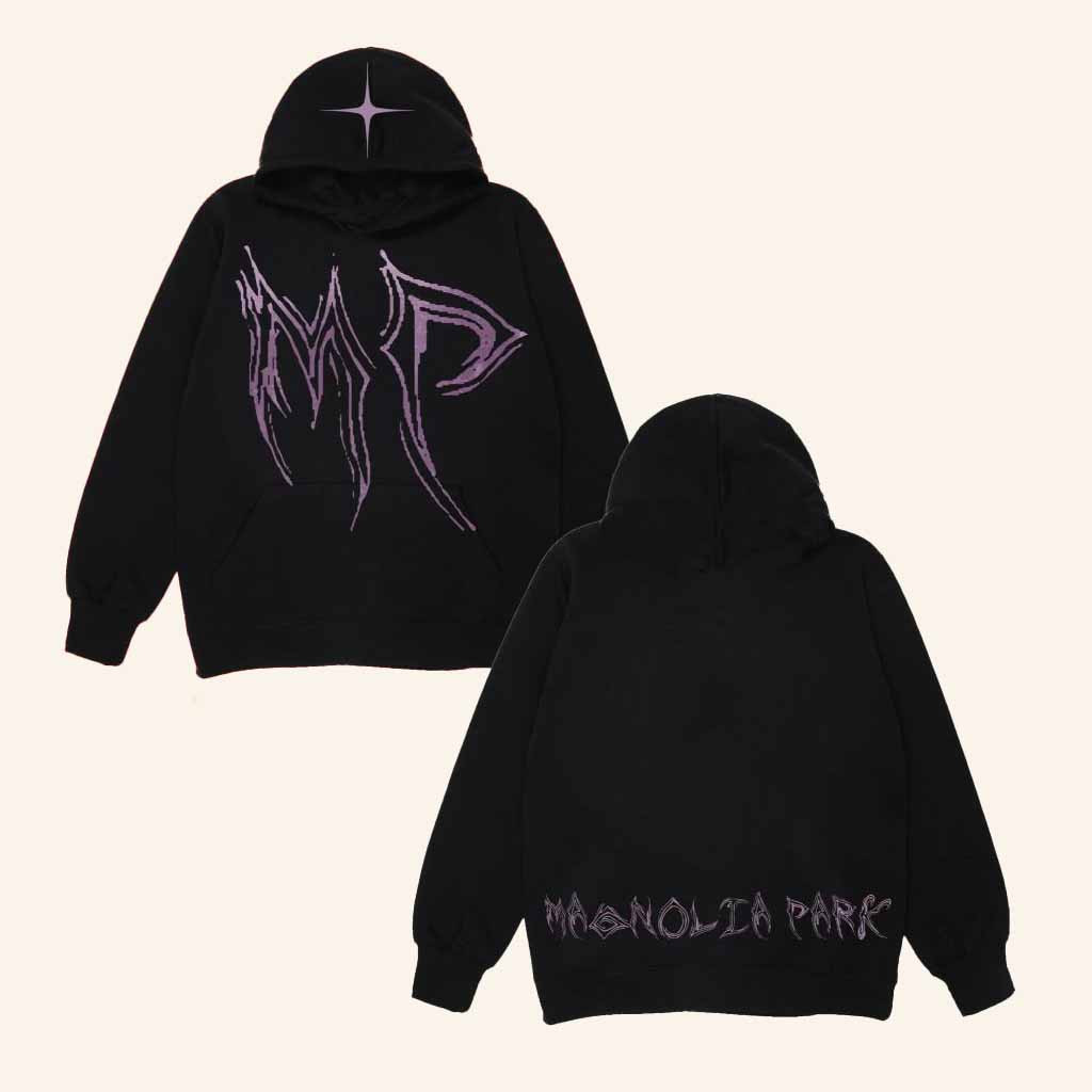 Magnolia Park Merch Mp Star Hoodie Black Best Birthday Gift For Him Magnolia Park Merch Mp Star Hoodie Black Best Birthday Gift For Him