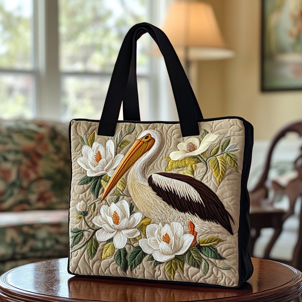 Magnolia Pelican Skies Quilted Tote Bag Christmas Gift Ideas For Wife