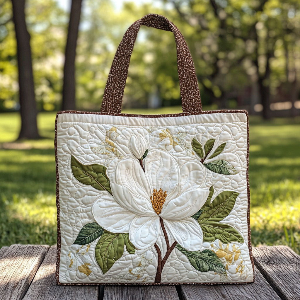 Magnolia Reflections Quilted Tote Bag Sunflower Gifts For Friends