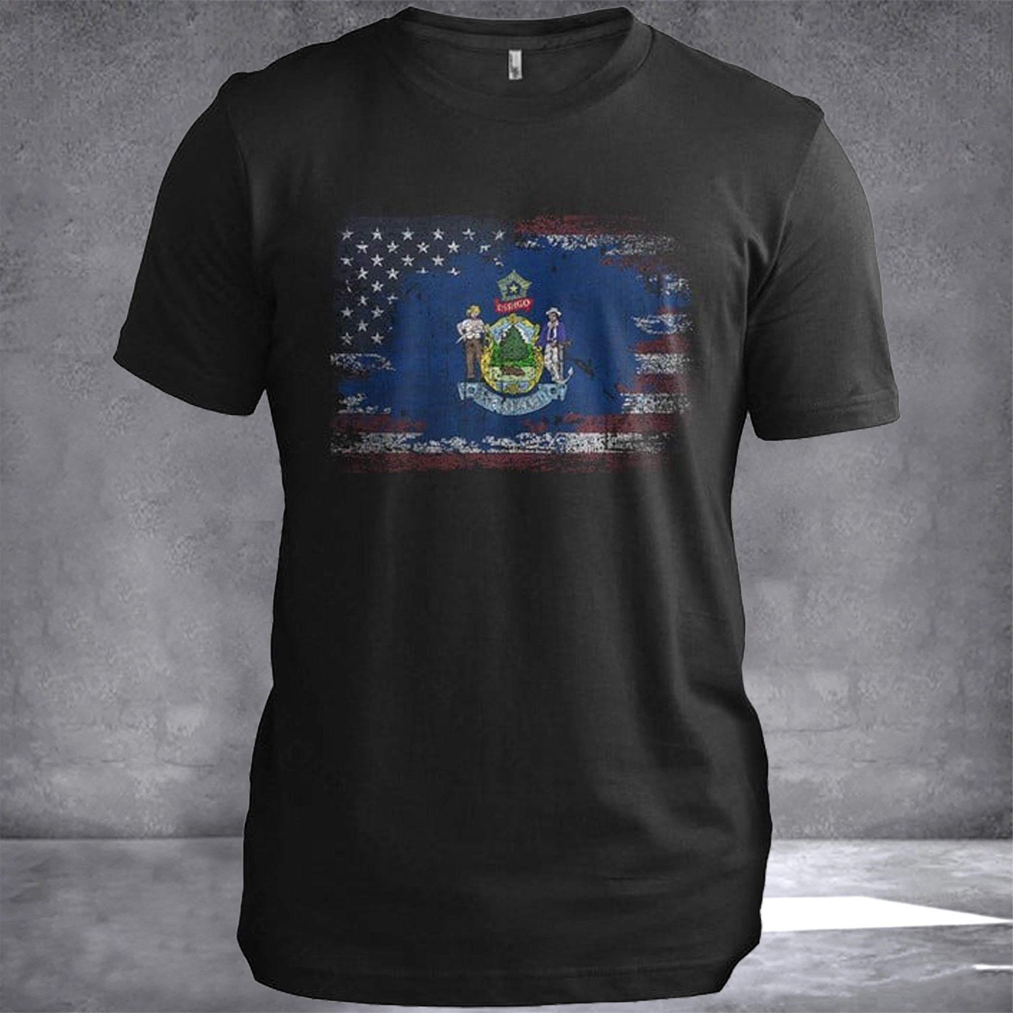 Maine USA Flag Vintage Maine T-Shirt Patriotic Tee Shirts Mens Unique Gifts For Brother Maine USA Flag Vintage Maine T-Shirt Patriotic Tee Shirts Mens Unique Gifts For Brother