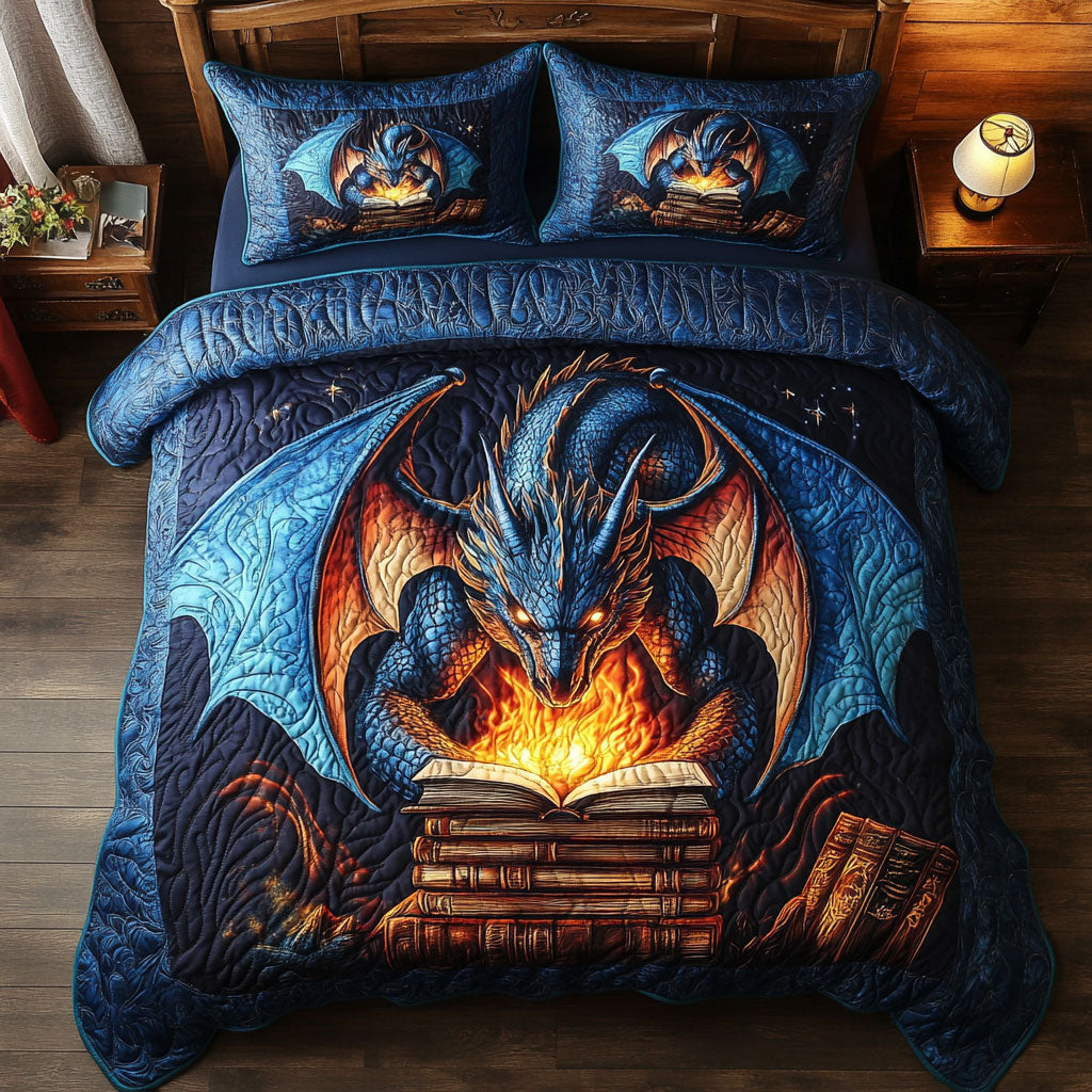 Majestic Dragon Duvet Cover Set King Size Bed Set Best Gifts For Men