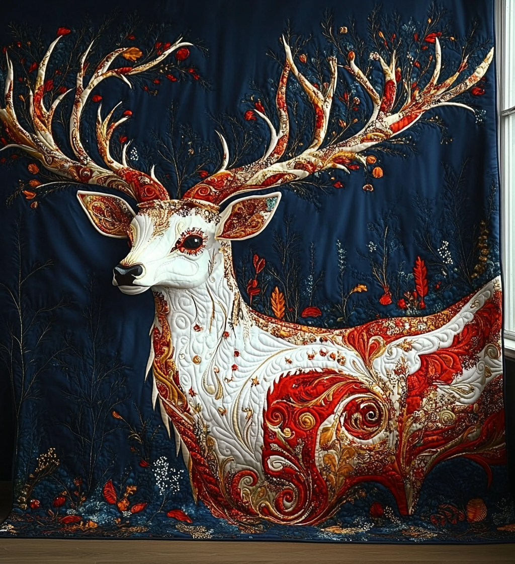 Majestic Elderwood Quilted Blanket Autumn Gift Ideas