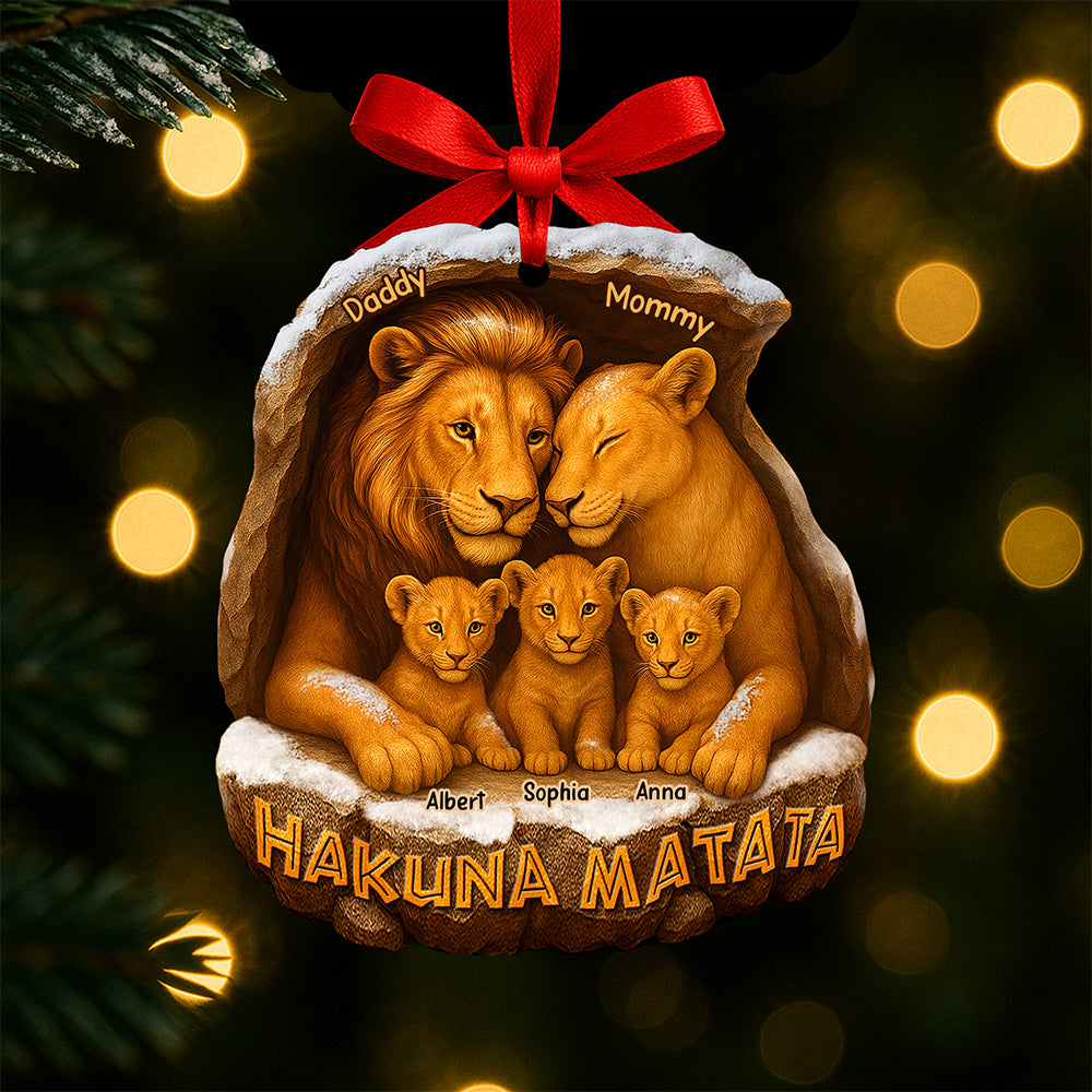 Majestic Family Christmas Ornament, Personalized Gifts For Family - Xmas Home Decoration Gift