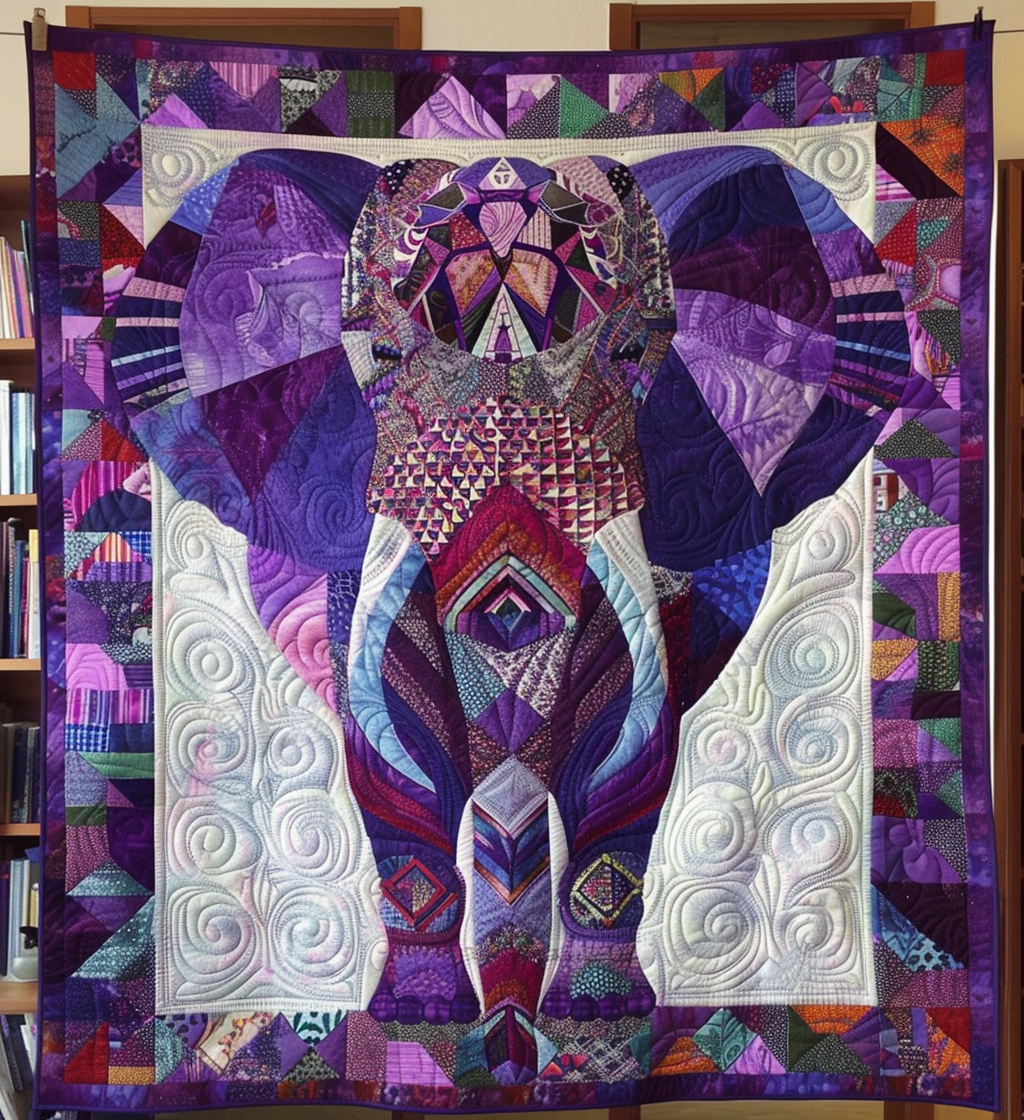 Majestic Mosaic Quilted Blanket Best White Elephant Gifts 2025